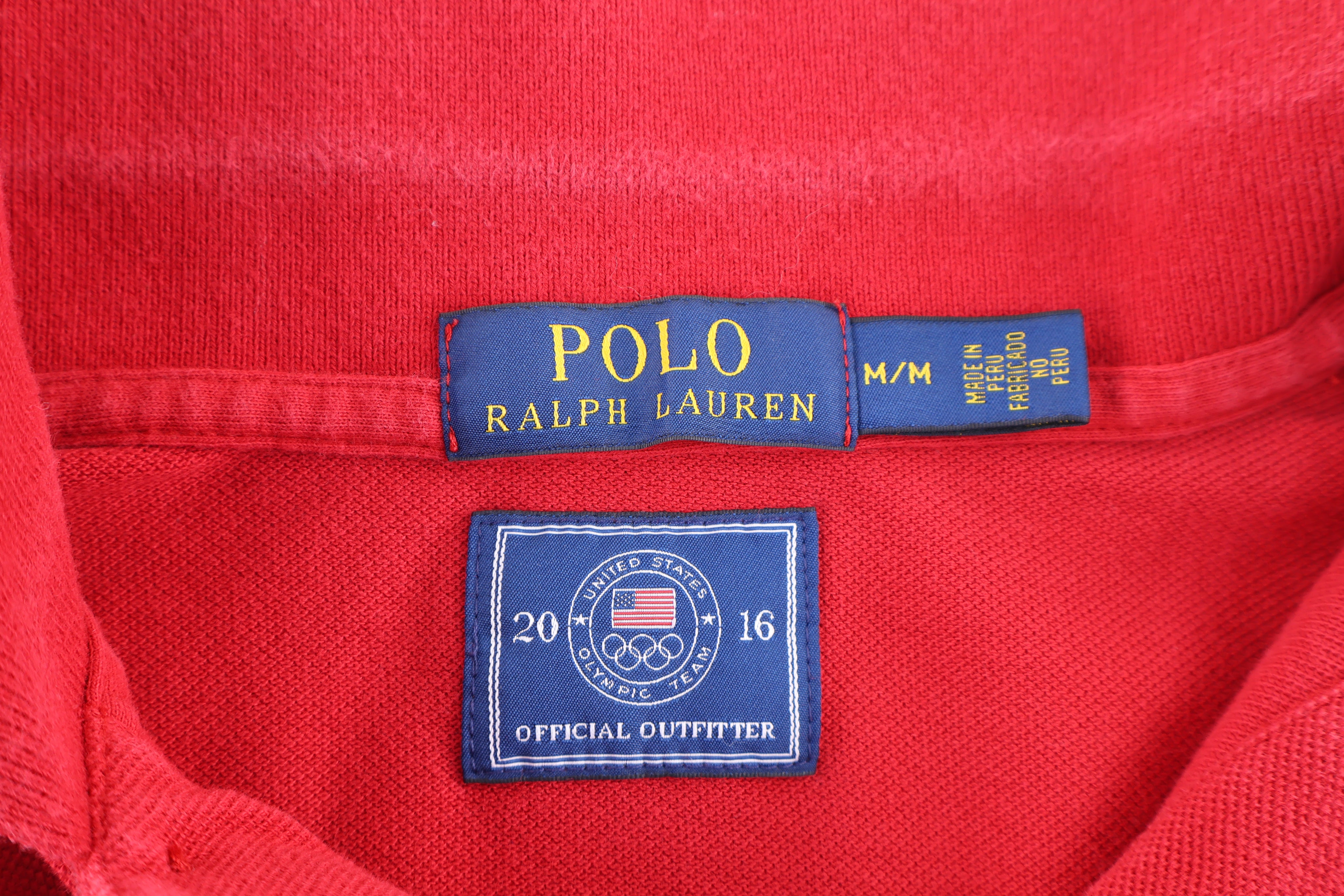 Polo Ralph Lauren Embroidered Logo Team USA Button Up