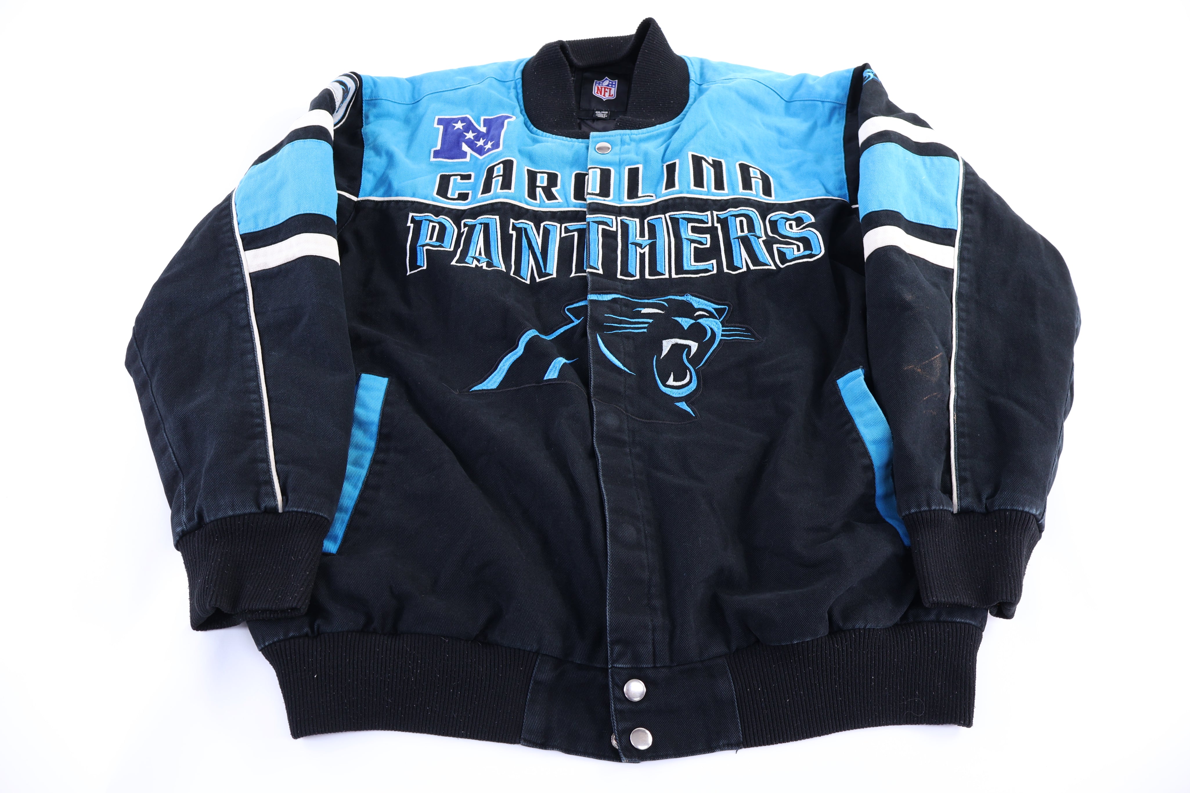 North Carolina Panthers Football Bomber Jacket