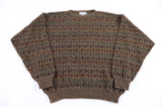 90's Ruffini Multipattern Knit Sweater