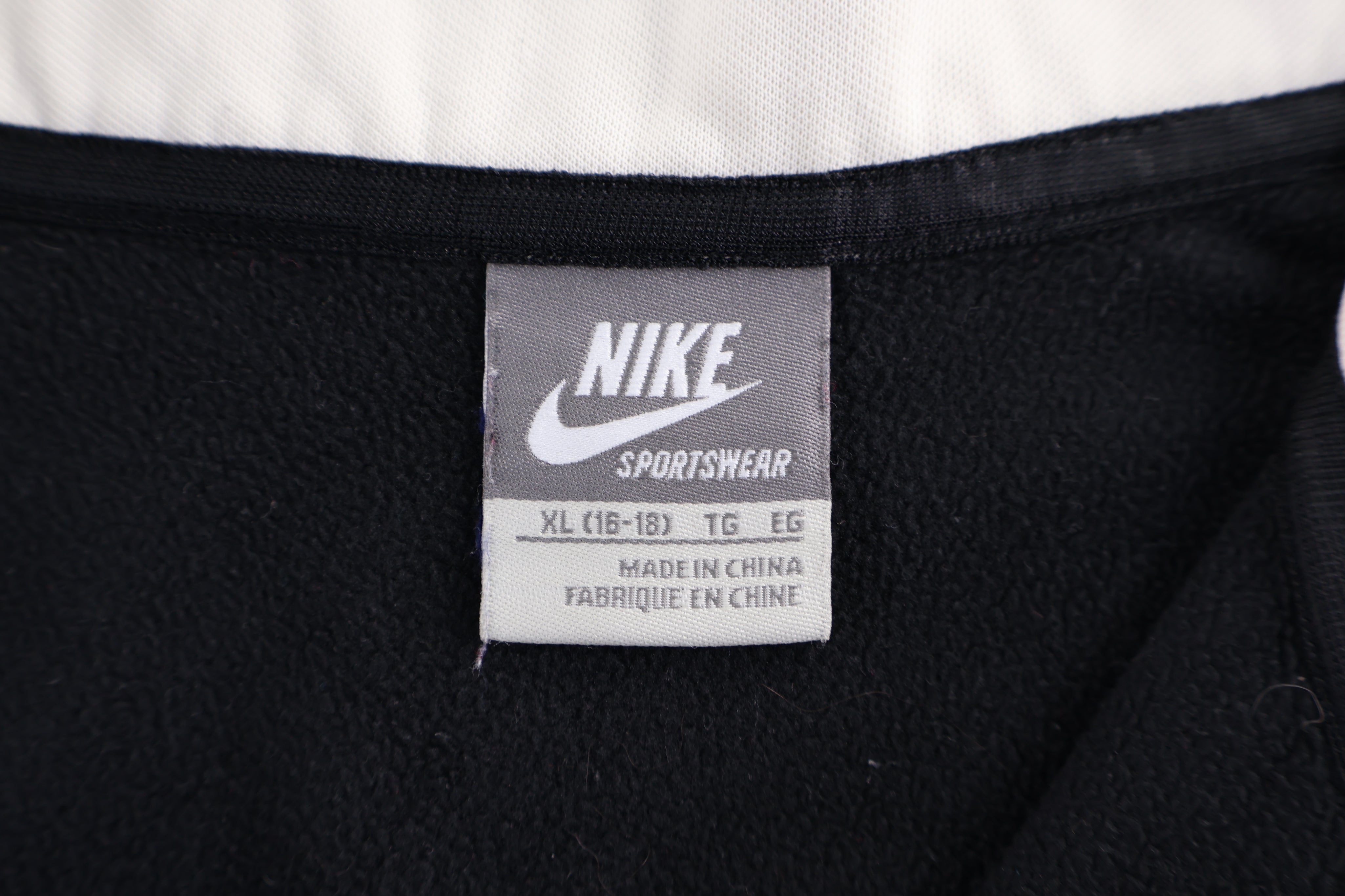 Women's Nike Black & White Full Zip Jacket