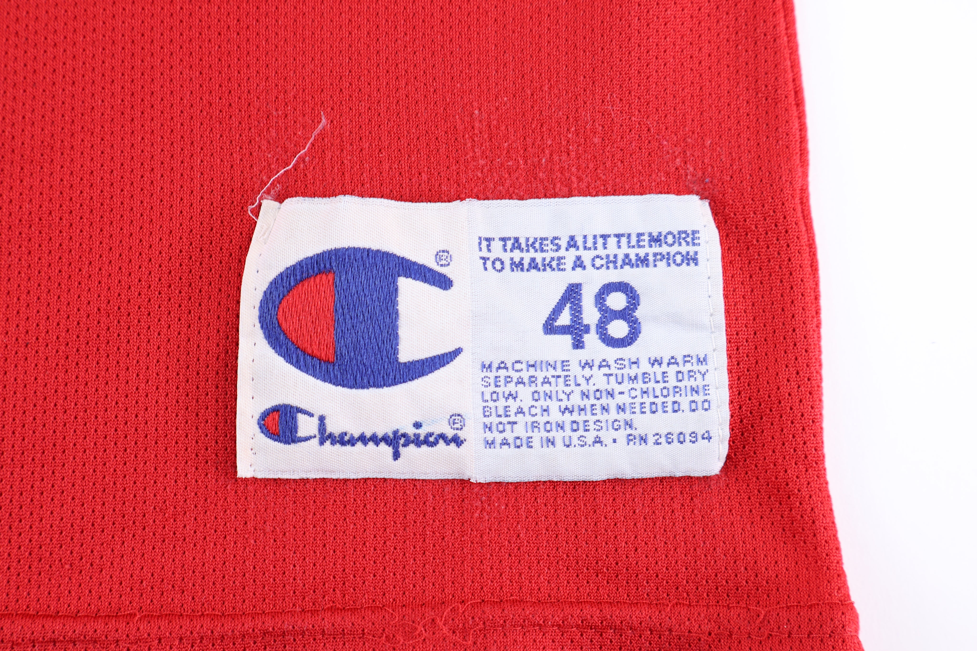 90's Champion Michael Jordan Chicago Bulls Basketball Jersey