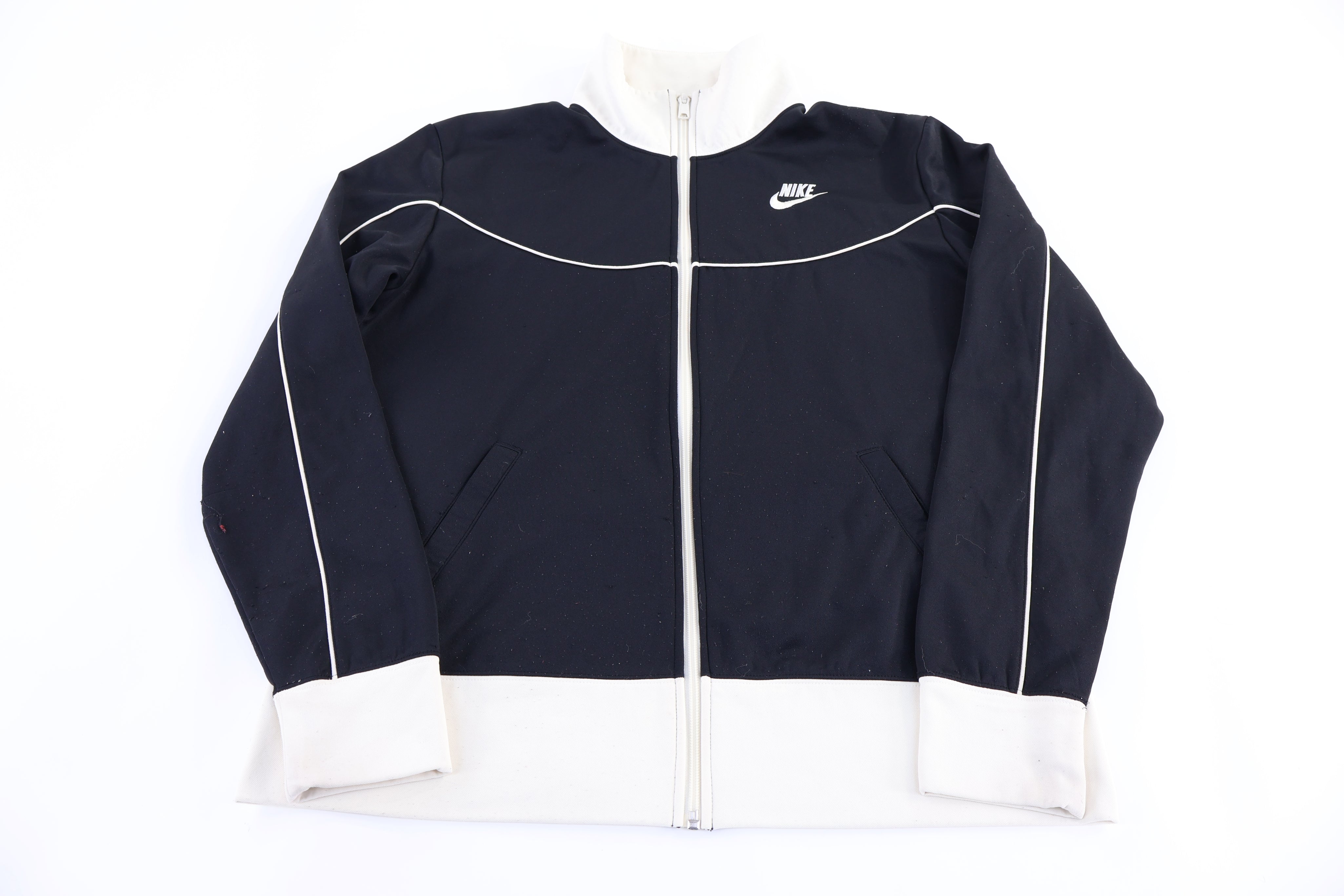 Women's Nike Black & White Full Zip Jacket