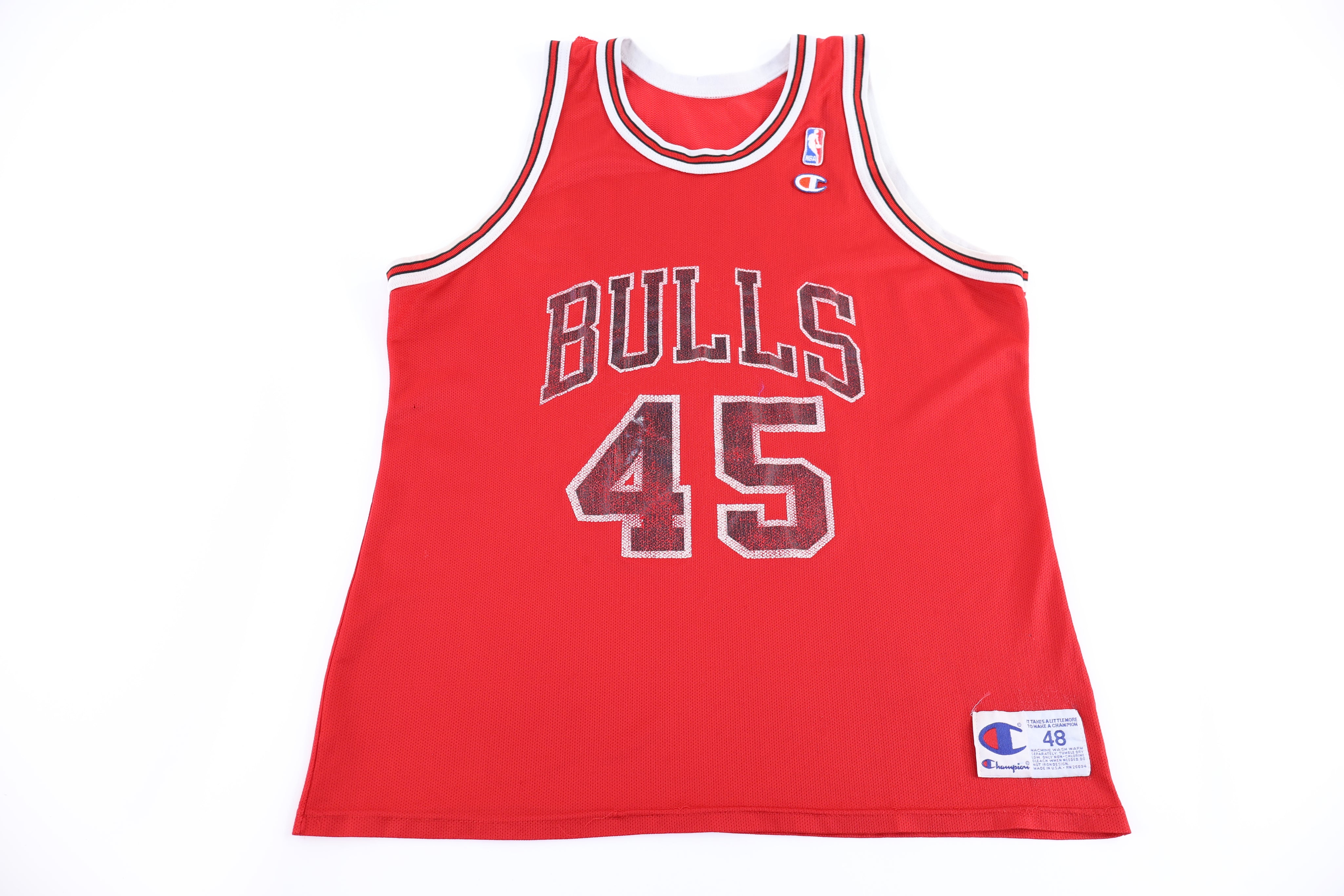 90's Champion Michael Jordan Chicago Bulls Basketball Jersey