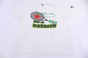 90's Heineken Tennis Art Graphic T-shirt