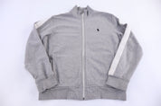 Polo by Ralph Lauren Embroidered Logo Grey Full Zip Jacket