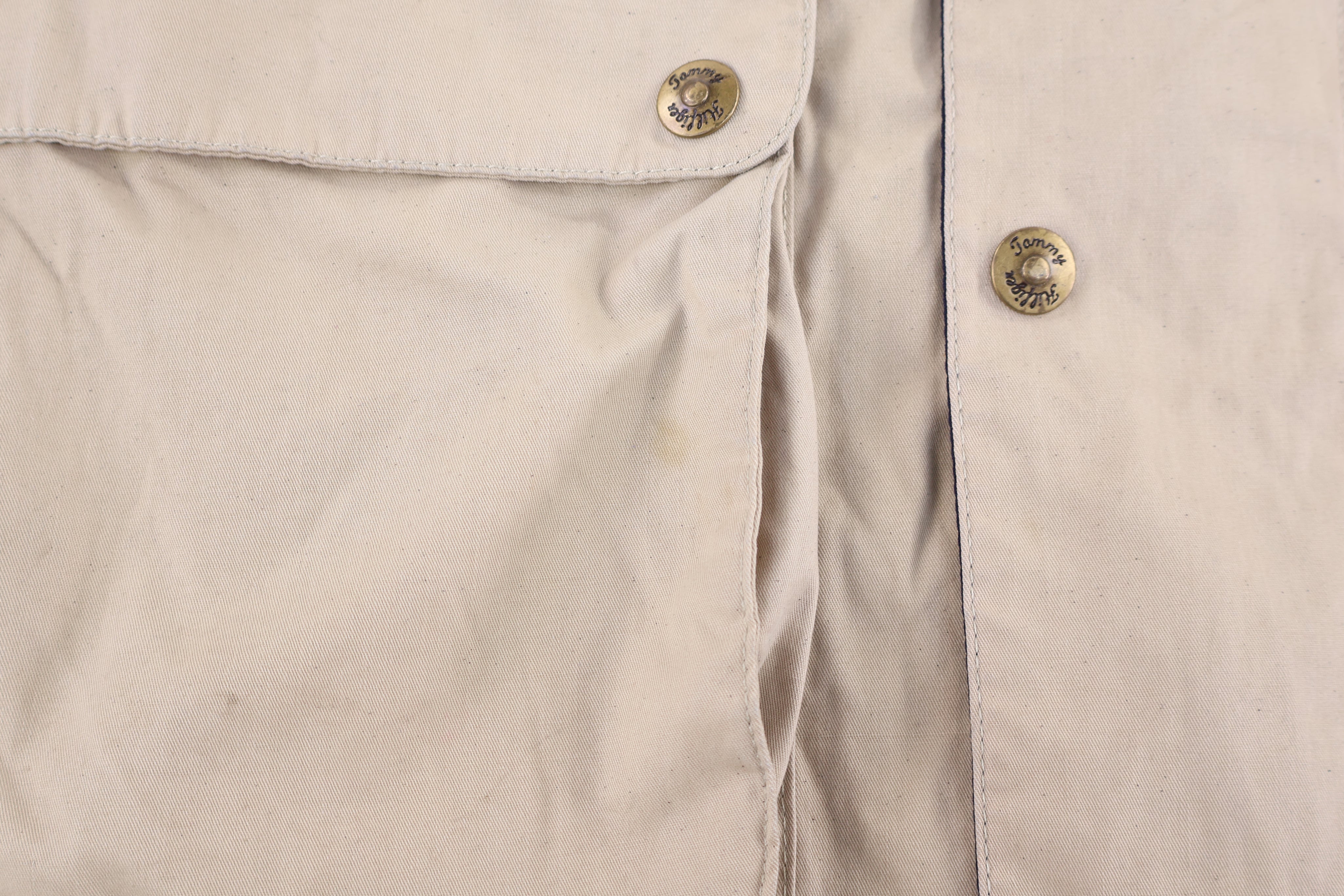 Tommy Hilfiger Tan Full Zip Jacket