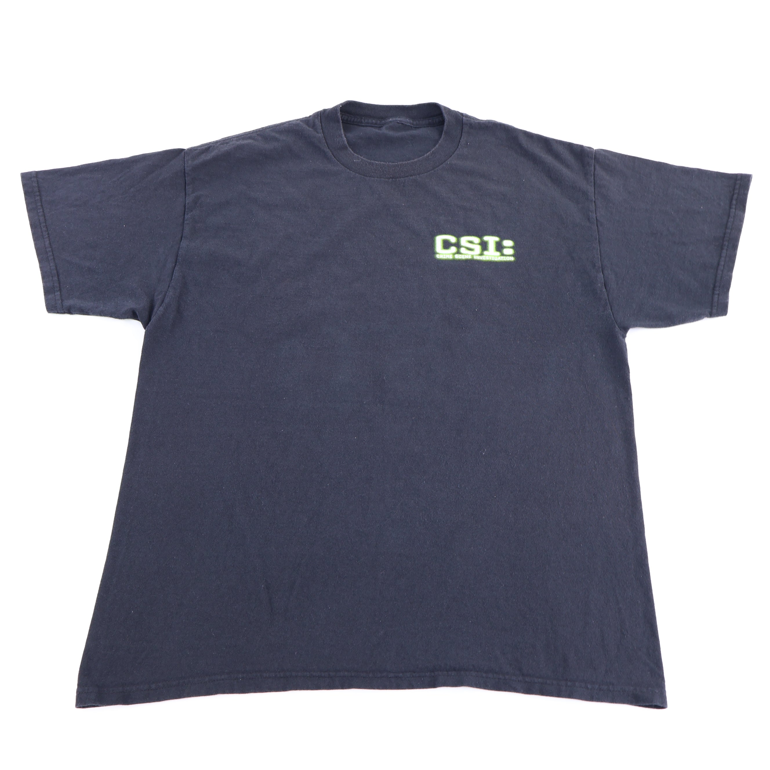 2001 CSI Crime Scene Investigation T-shirt