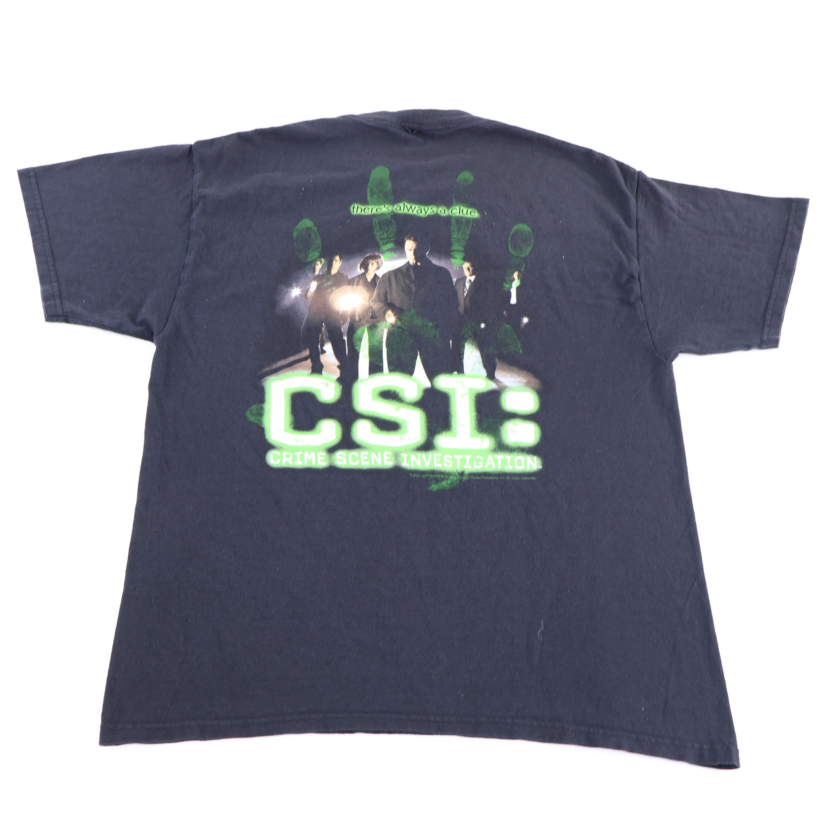 2001 CSI Crime Scene Investigation T-shirt
