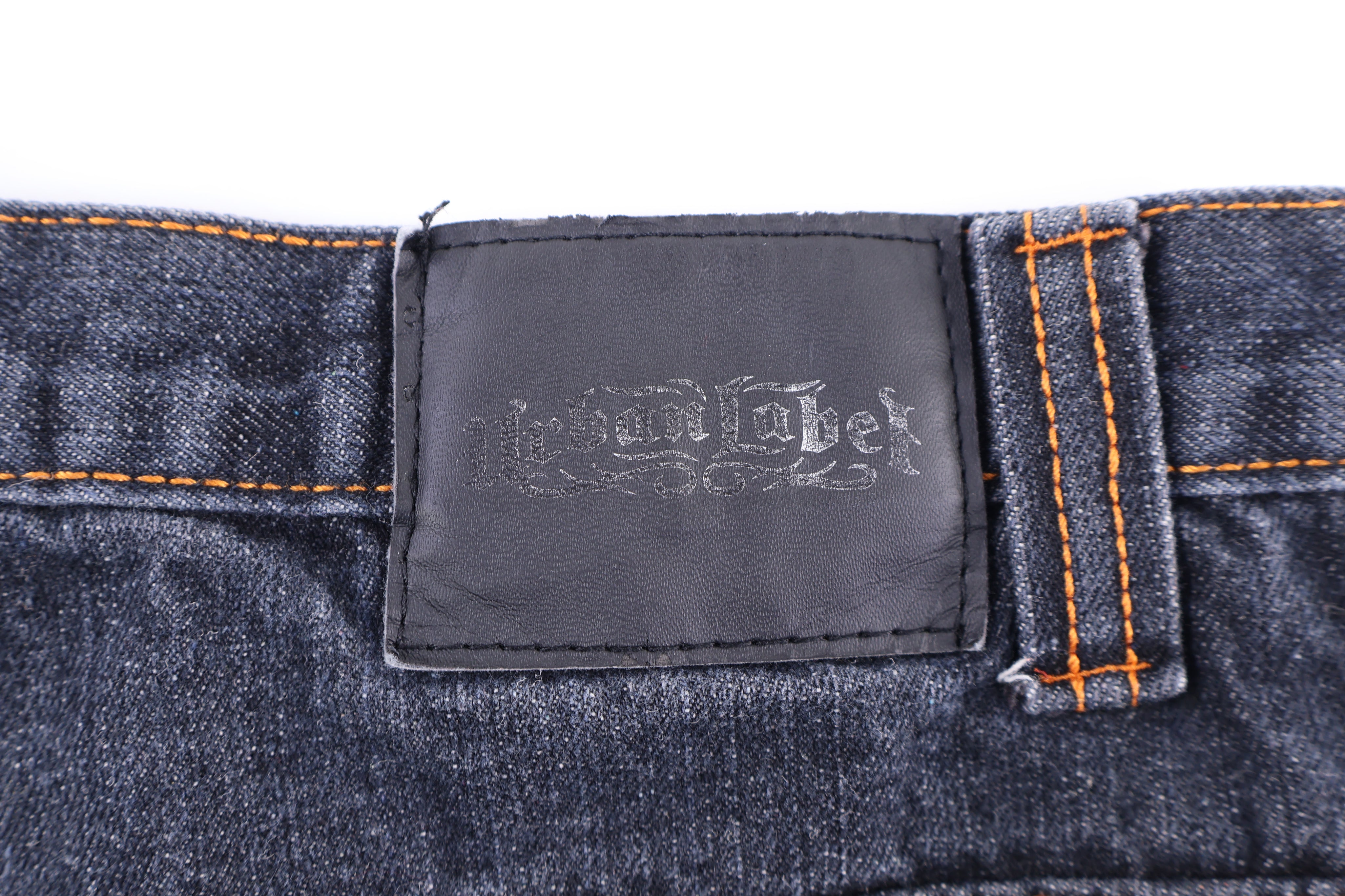 Y2K Urban Label Dark Wash Denim Shorts