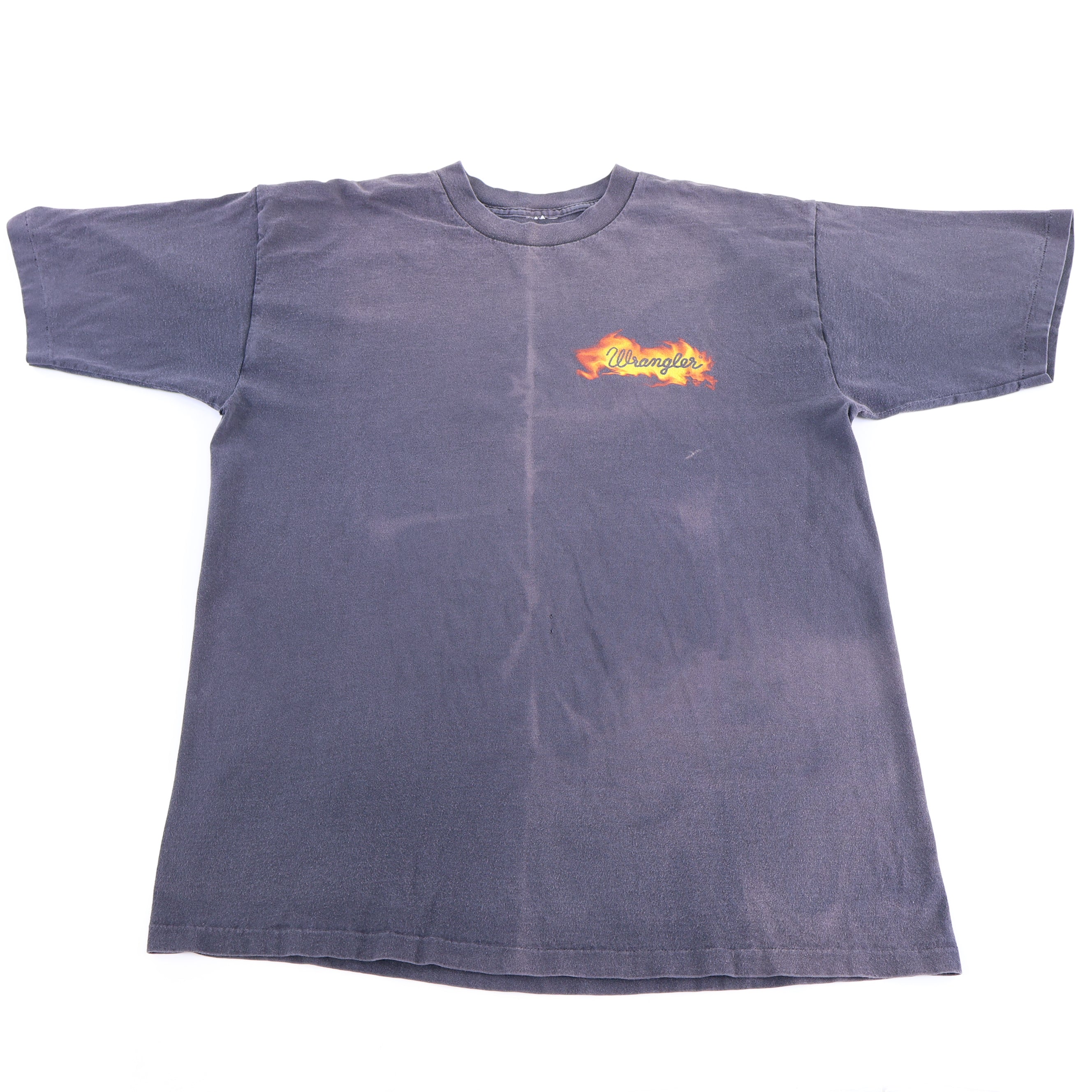 90's Wrangler Flames Graphic T-shirt