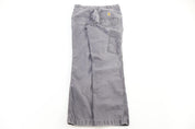 Carhartt Logo Patch Grey Relaxed Fit Pants