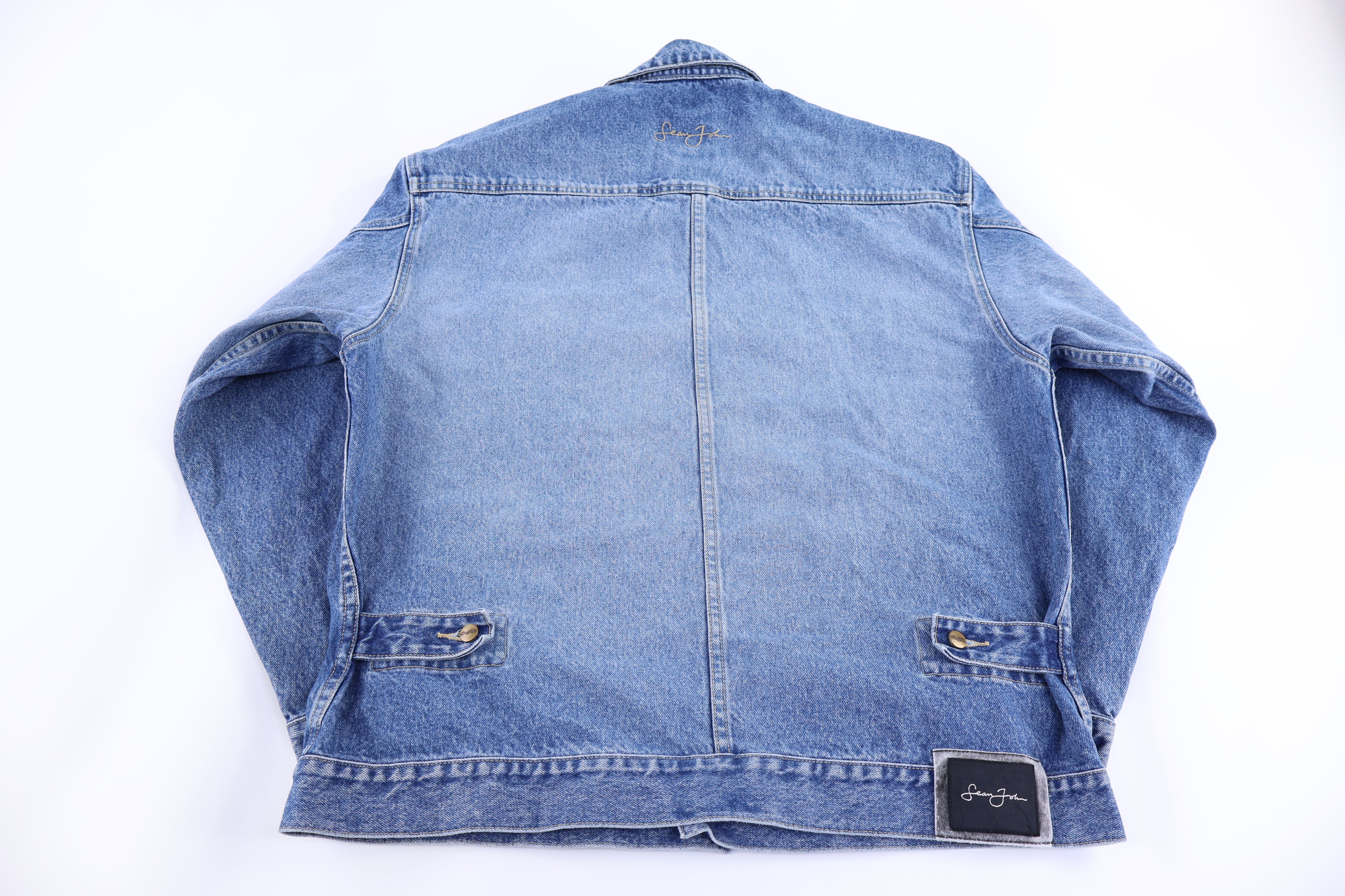 Sean John Medium Wash Denim Jacket