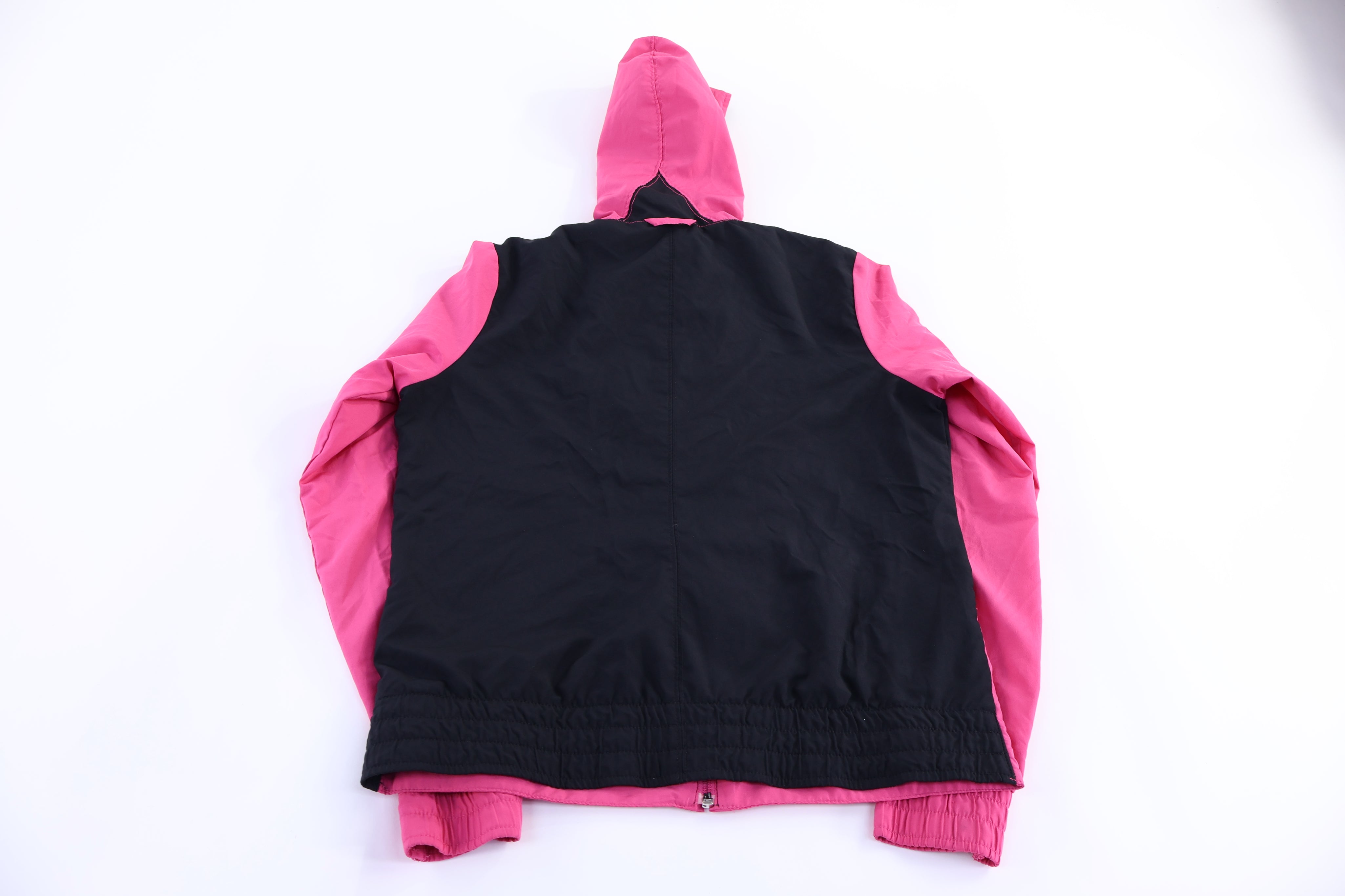 Women's Vintage Nike Pink & Black Full Zip Jacket