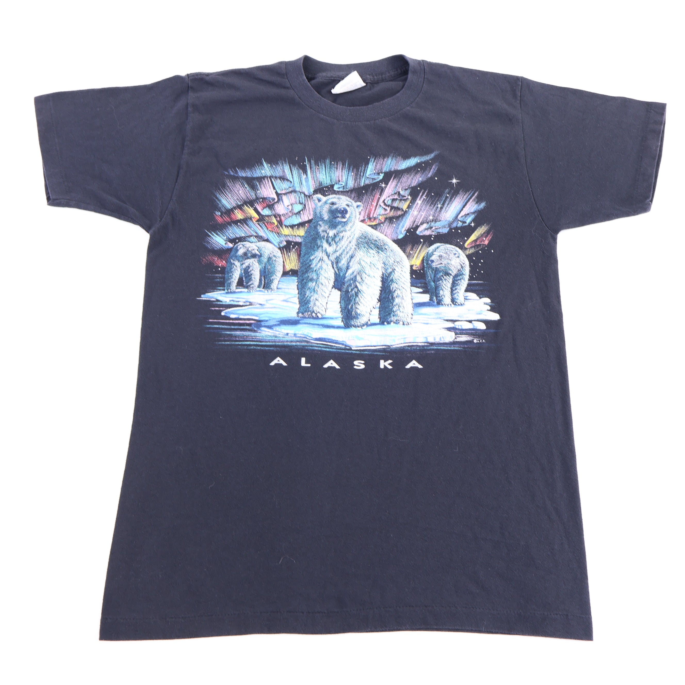 90's Alaska Polar Bear Graphic T-shirt