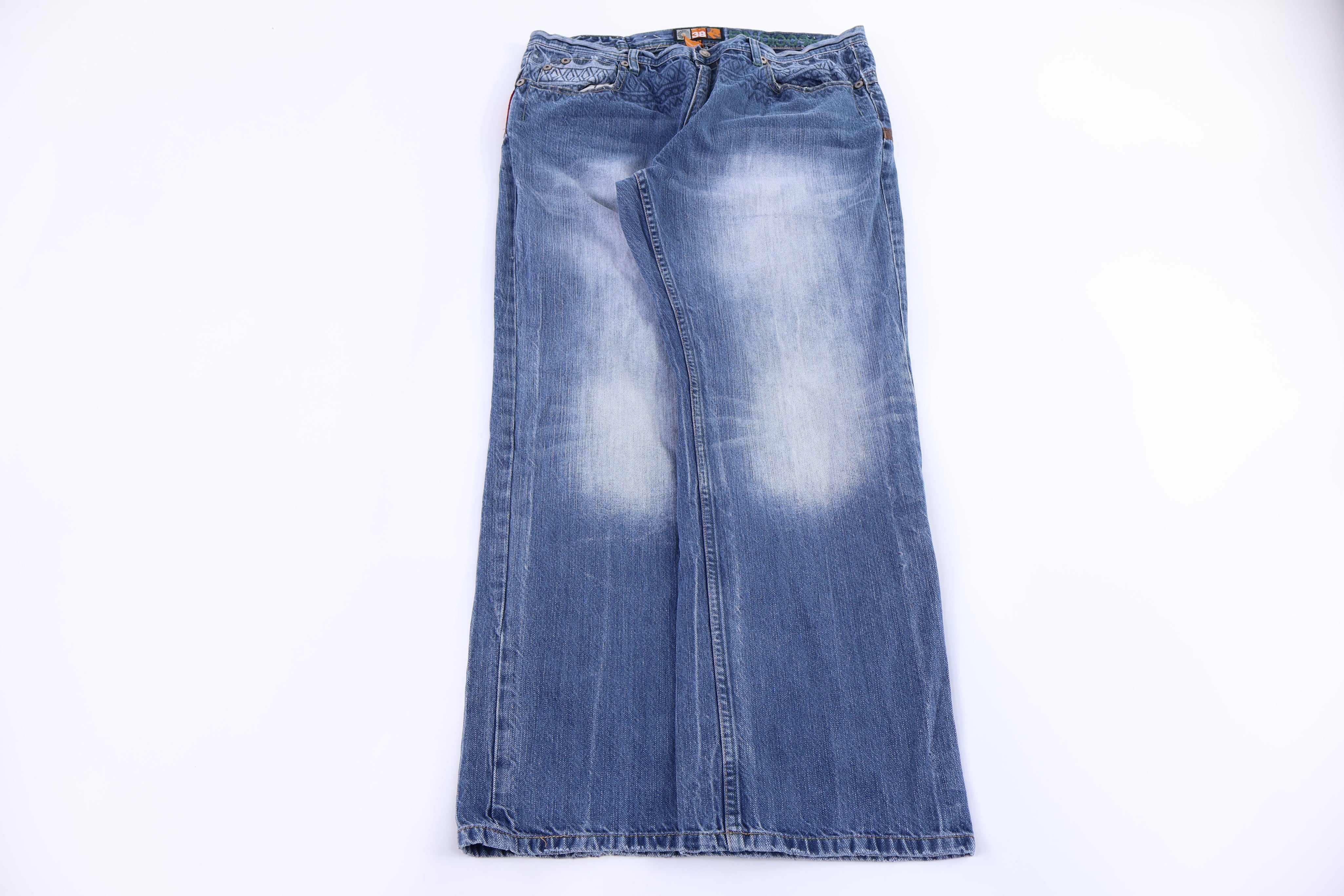 Y2K Akademiks Embroidered Denim Jeans