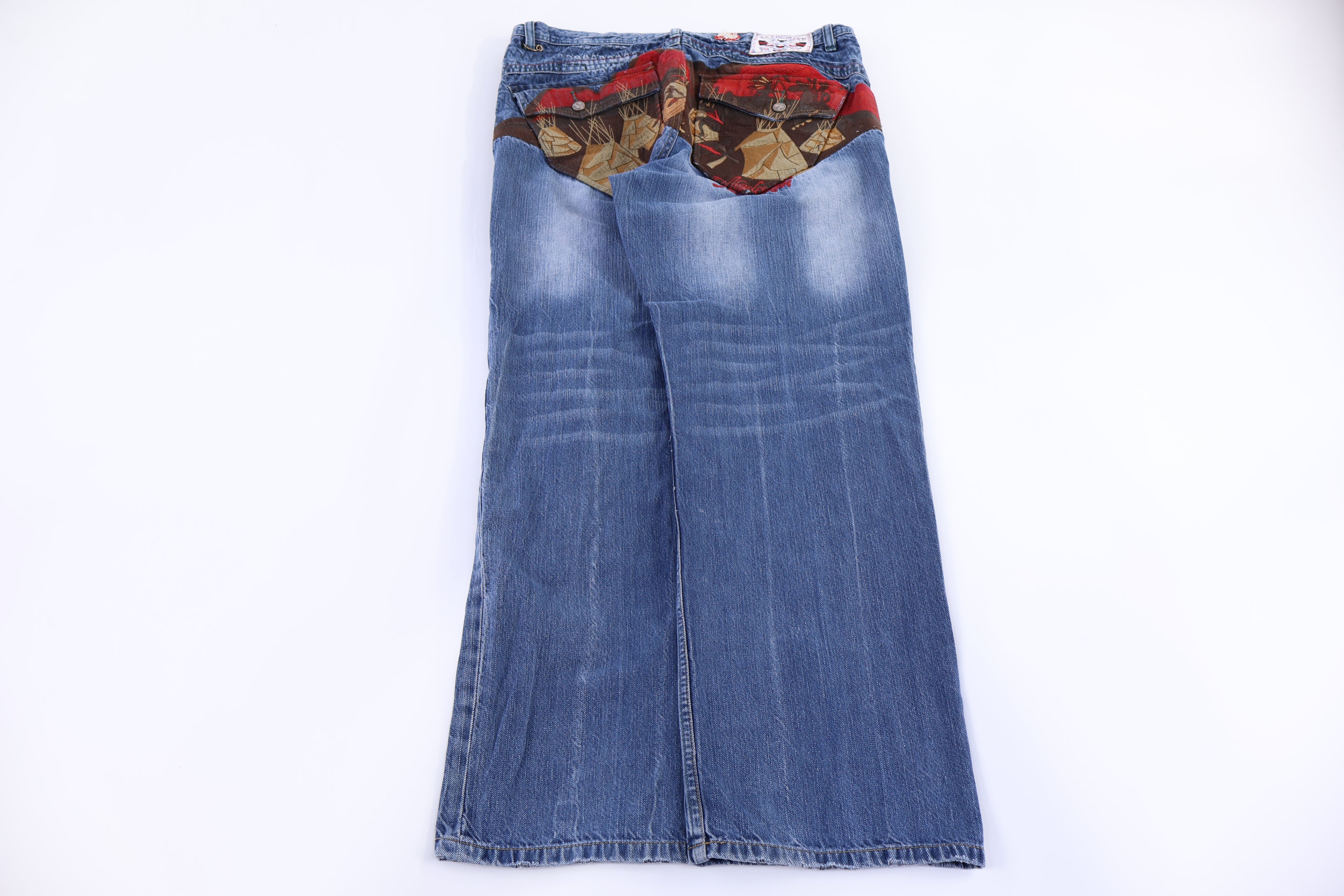 Y2K Akademiks Embroidered Denim Jeans