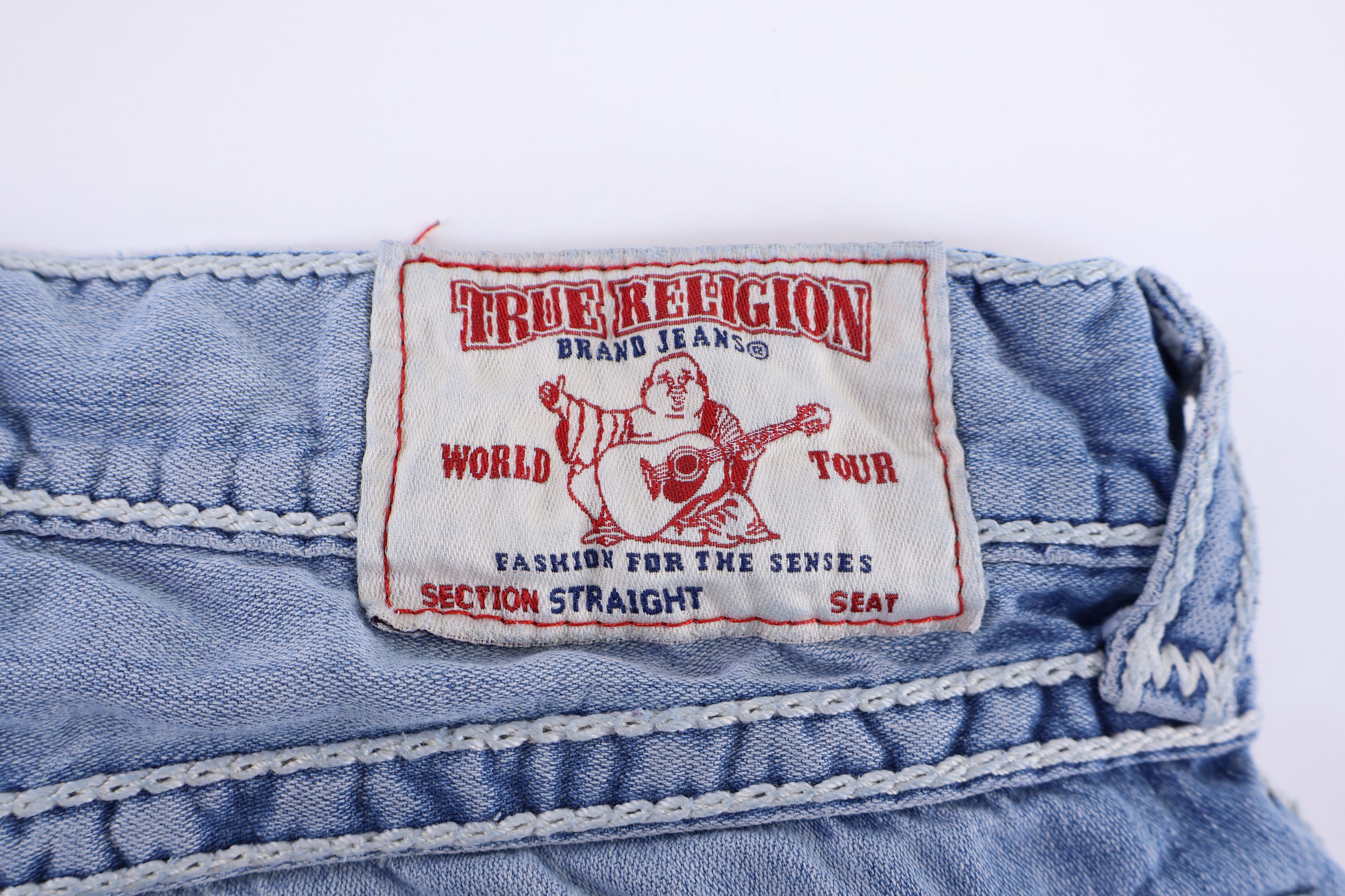 True Religion Light Wash Denim Jeans