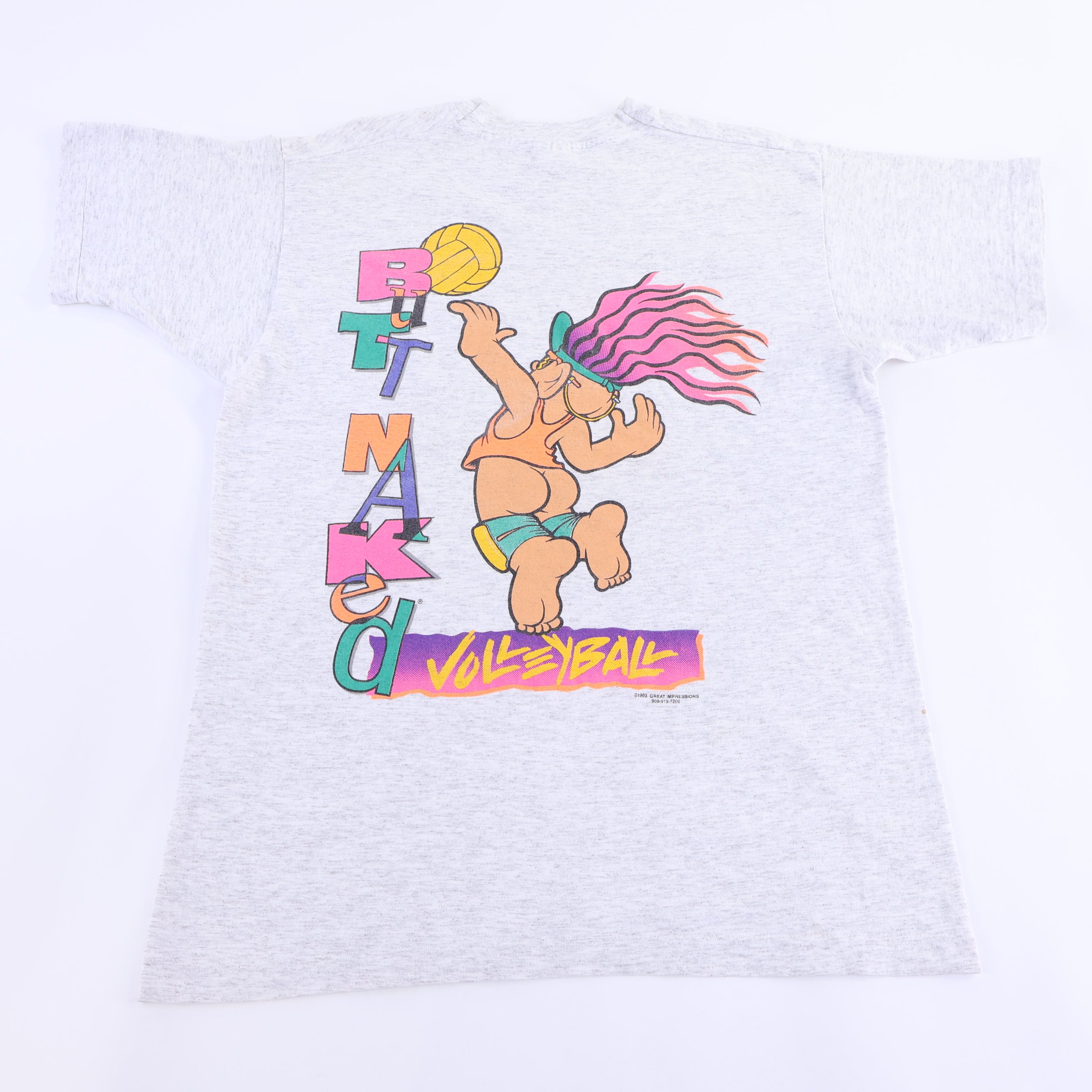 90's Butt Naked Volleyball T-shirt