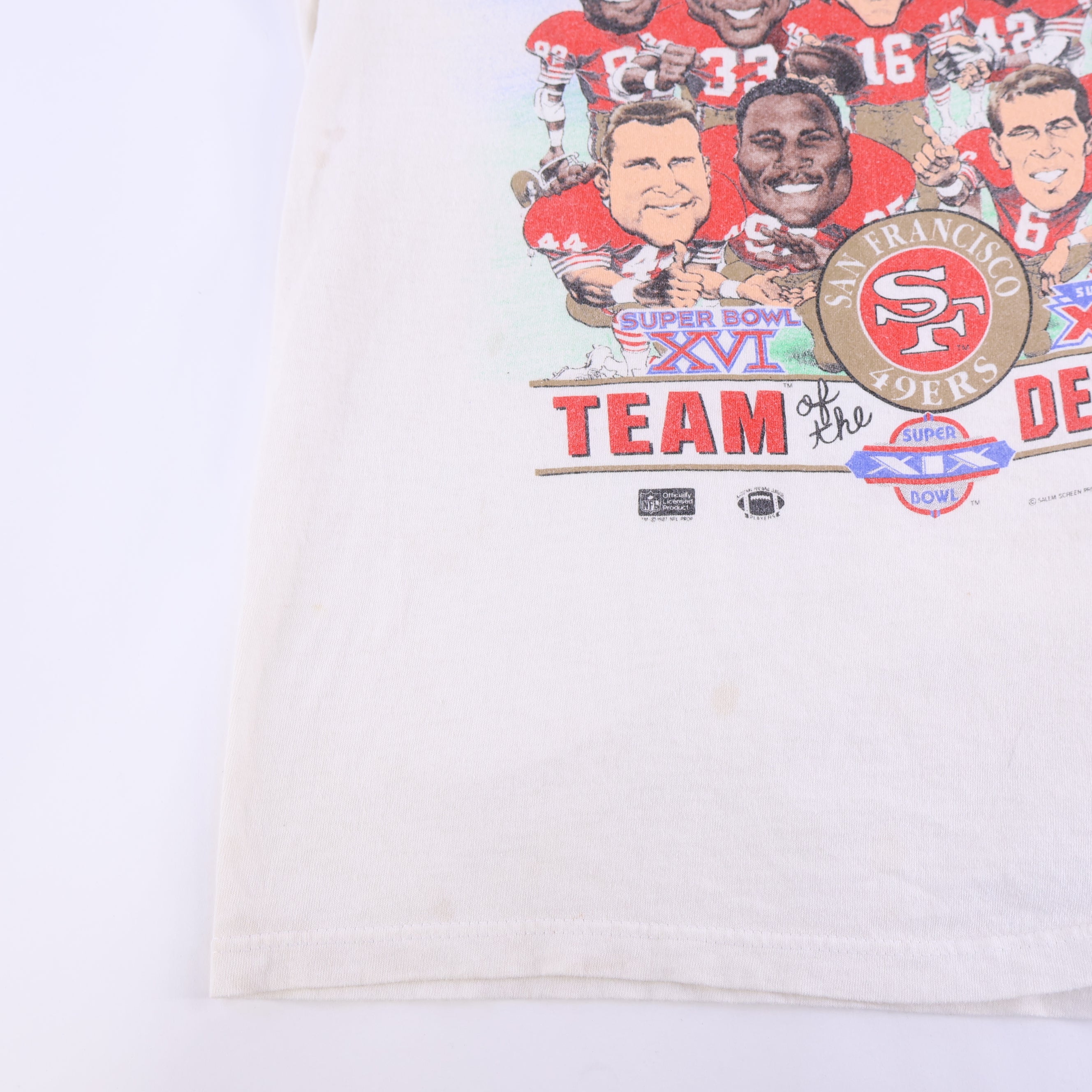 1989 San Francisco 49ers Super Bowl Champs T-shirt