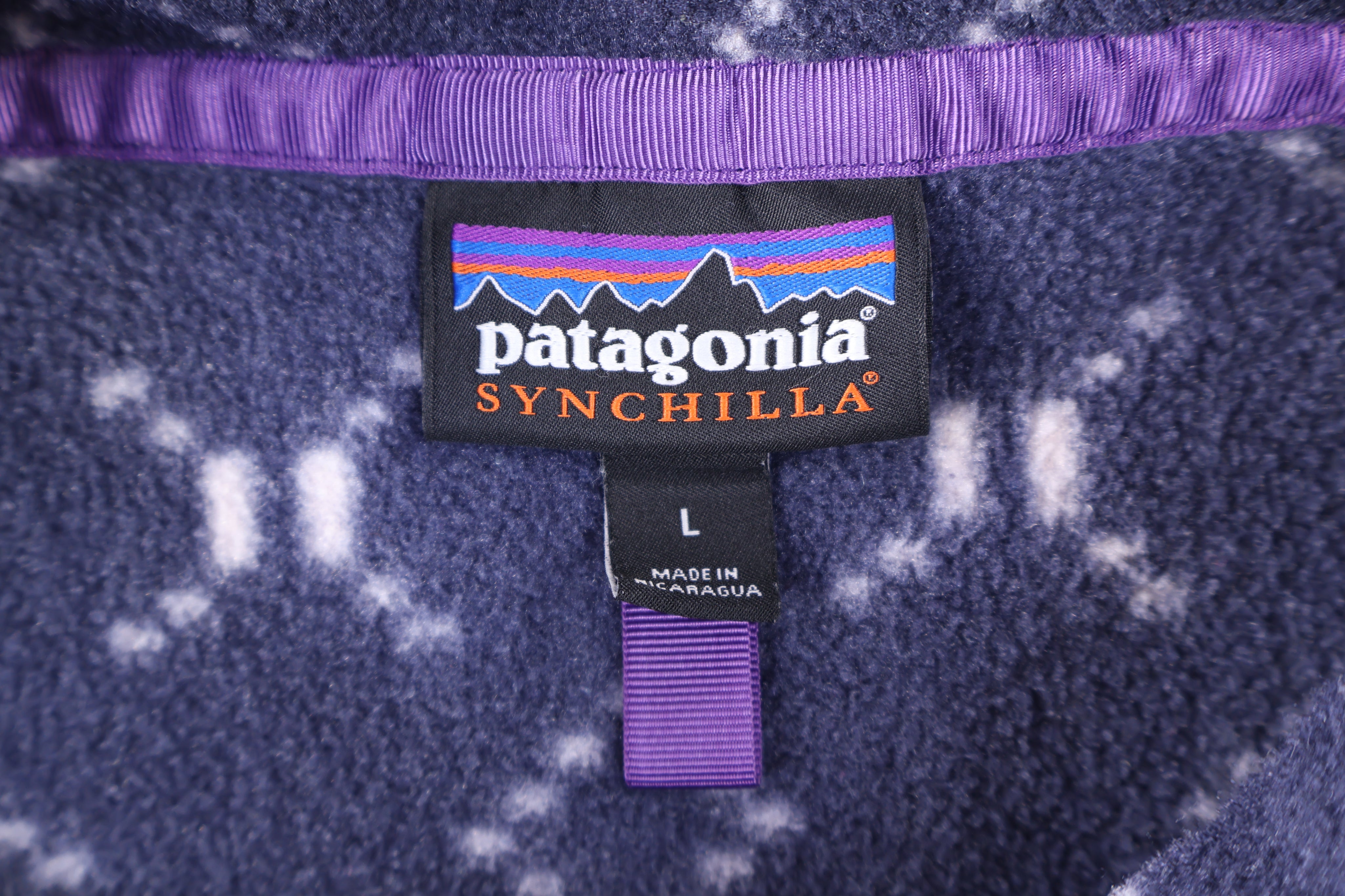 Patagonia Synchilla Logo Patch Snap-T Fleece Pullover
