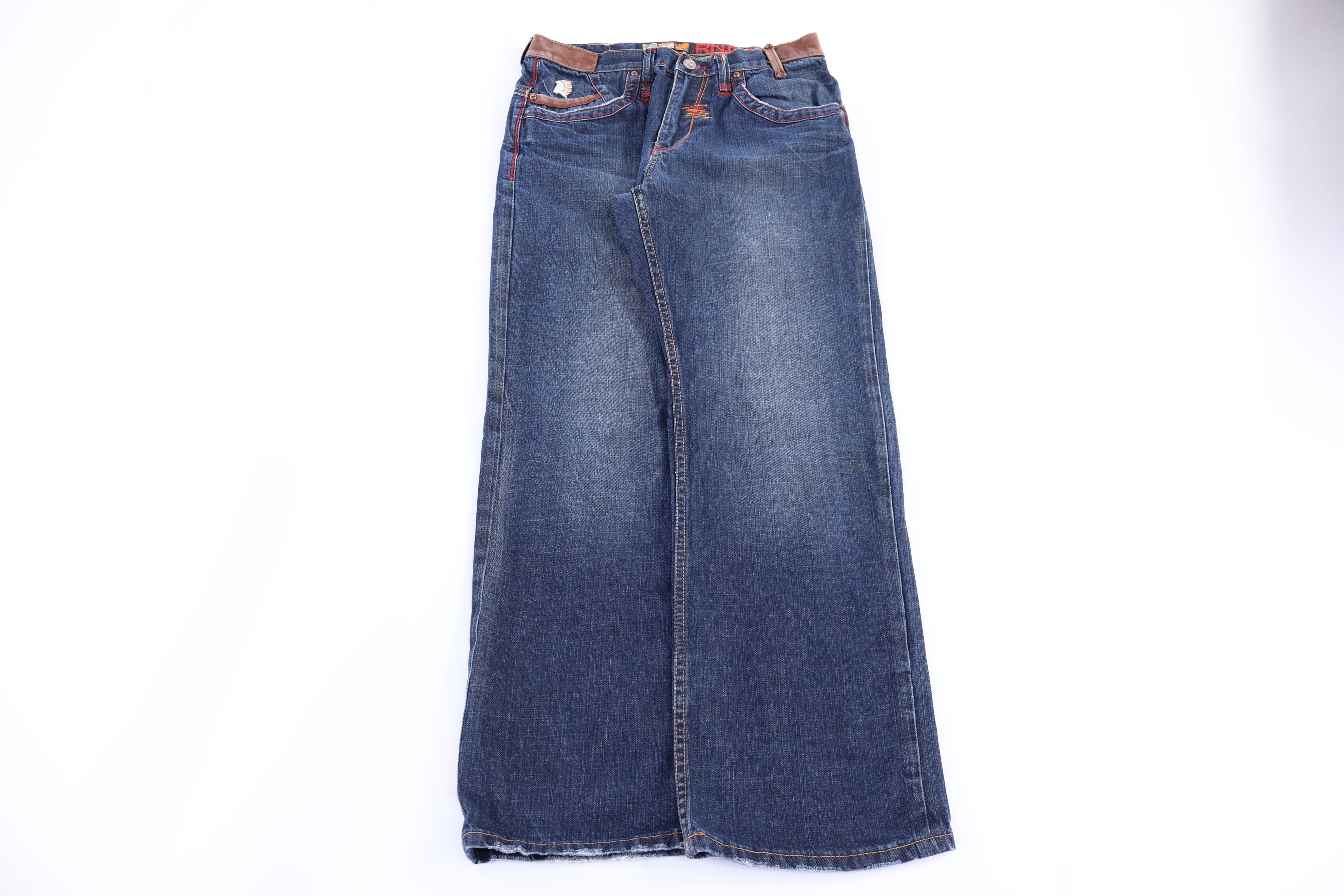 Akademiks Dark Wash Denim Jeans