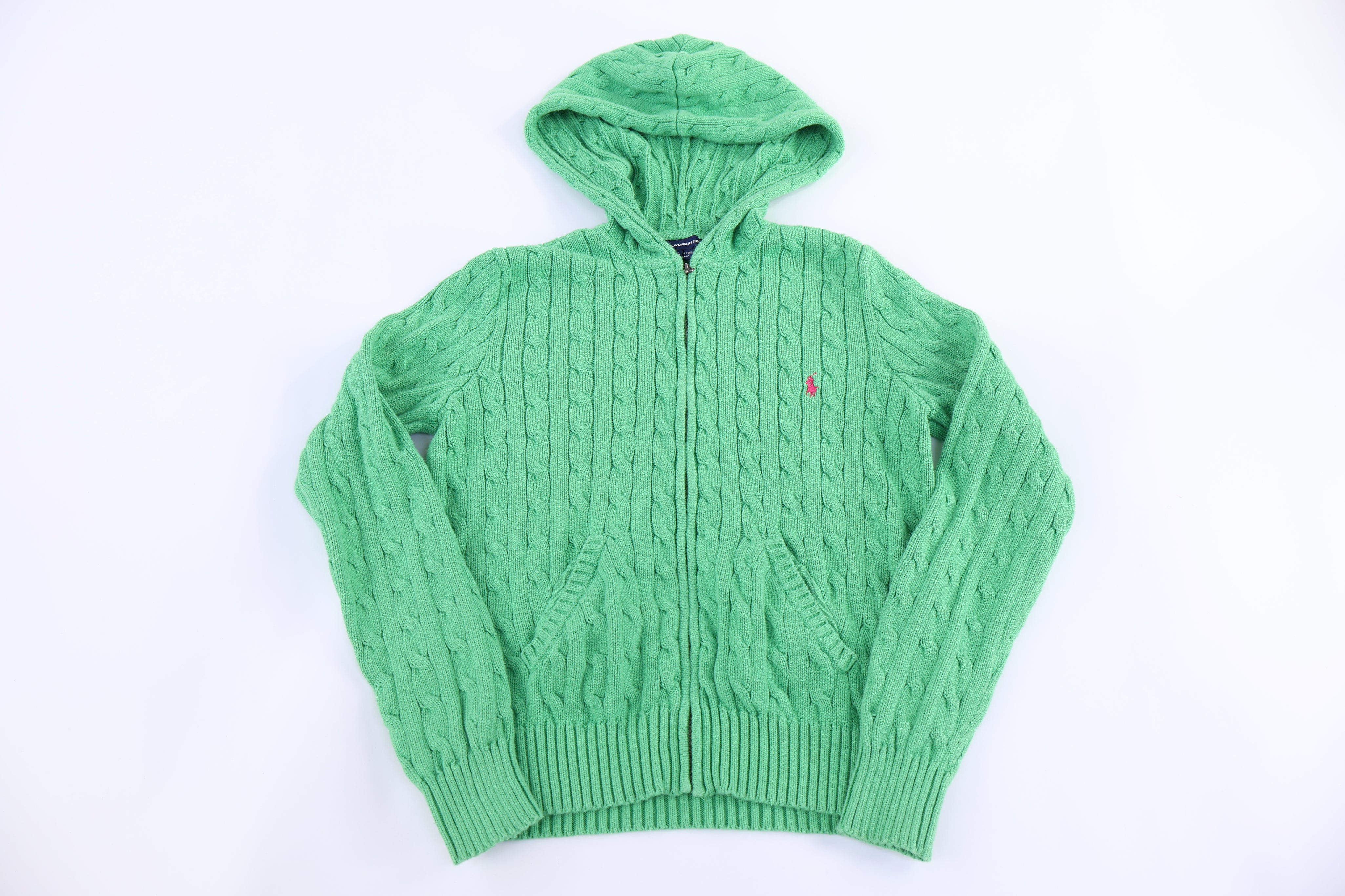 Women's Ralph Lauren Sport Full Zip Knit Sweater
