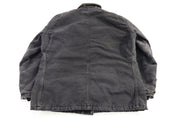 Carhartt Logo Patch Black Full Zip Jacket