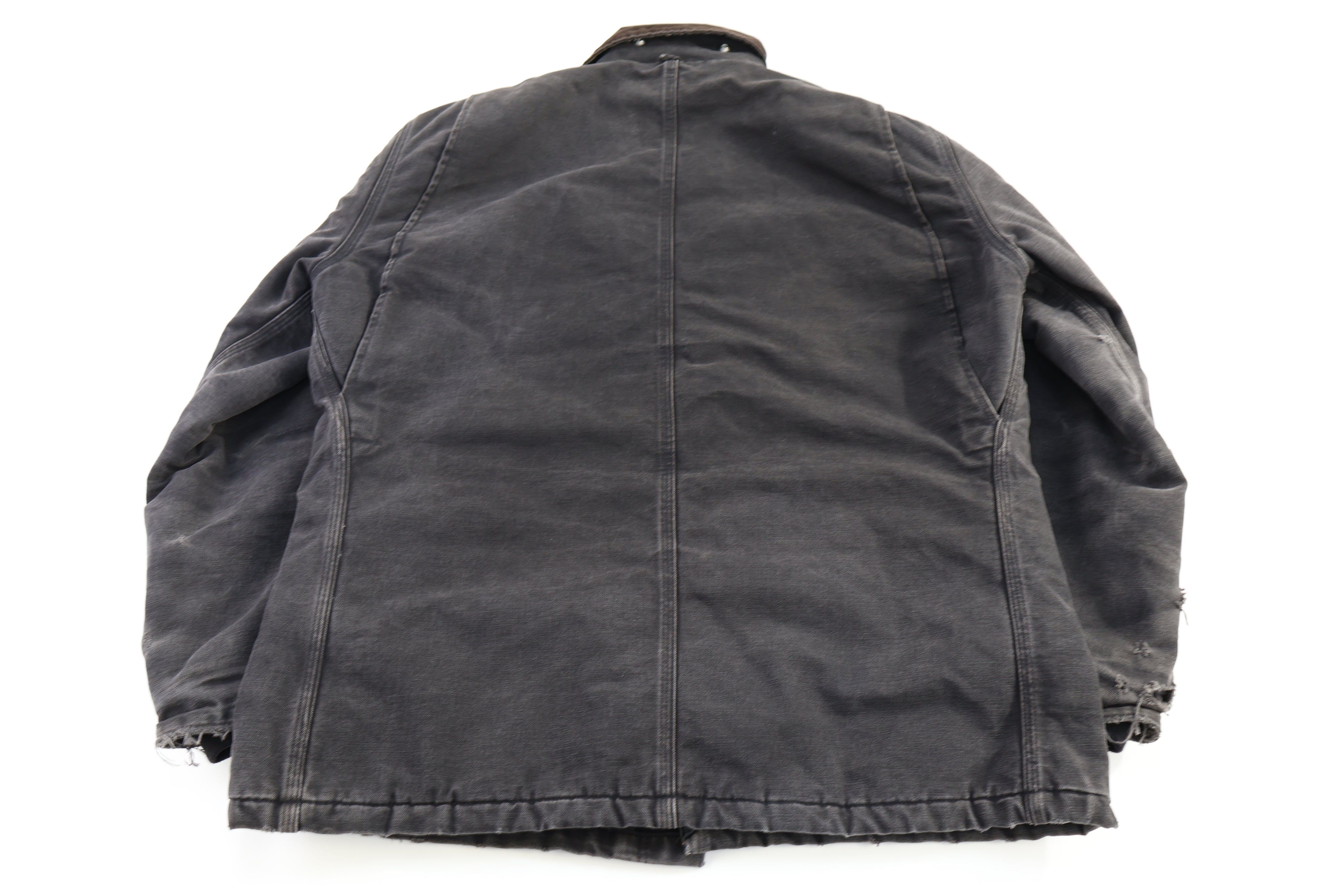 Carhartt Logo Patch Black Full Zip Jacket