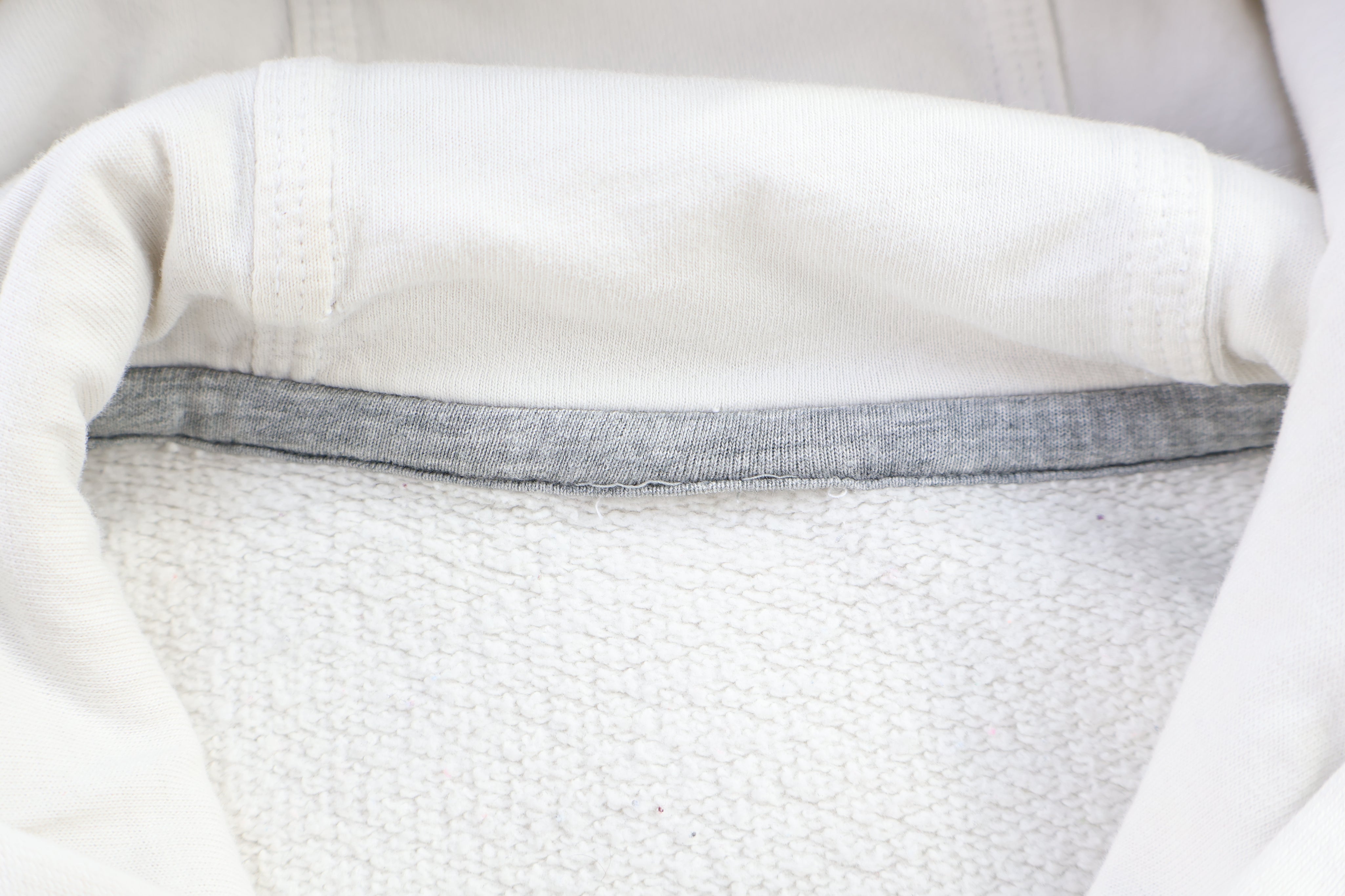 Nike Embroidered Logo White Pullover Hoodie