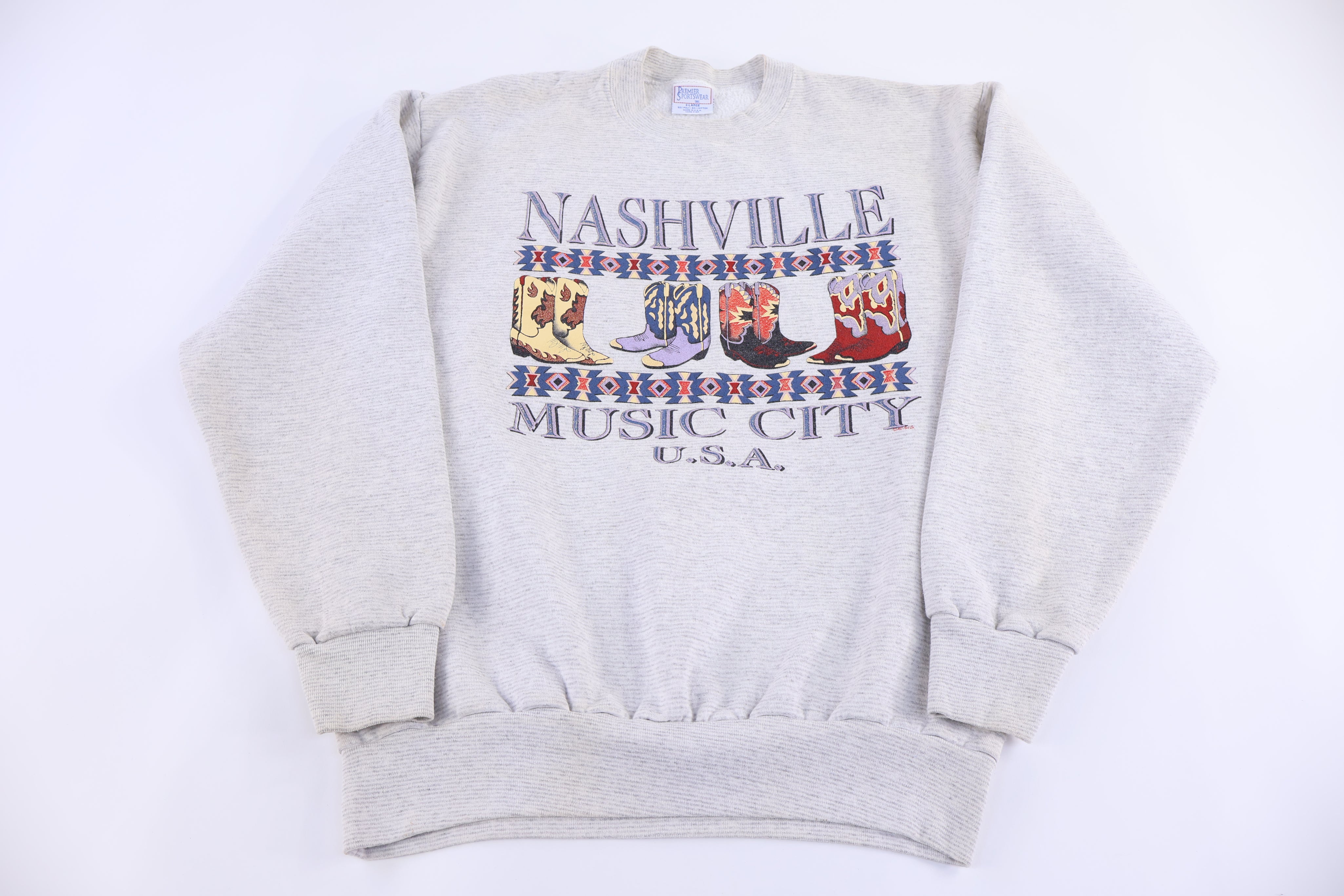 90's Nashville Music City Sweatshirt