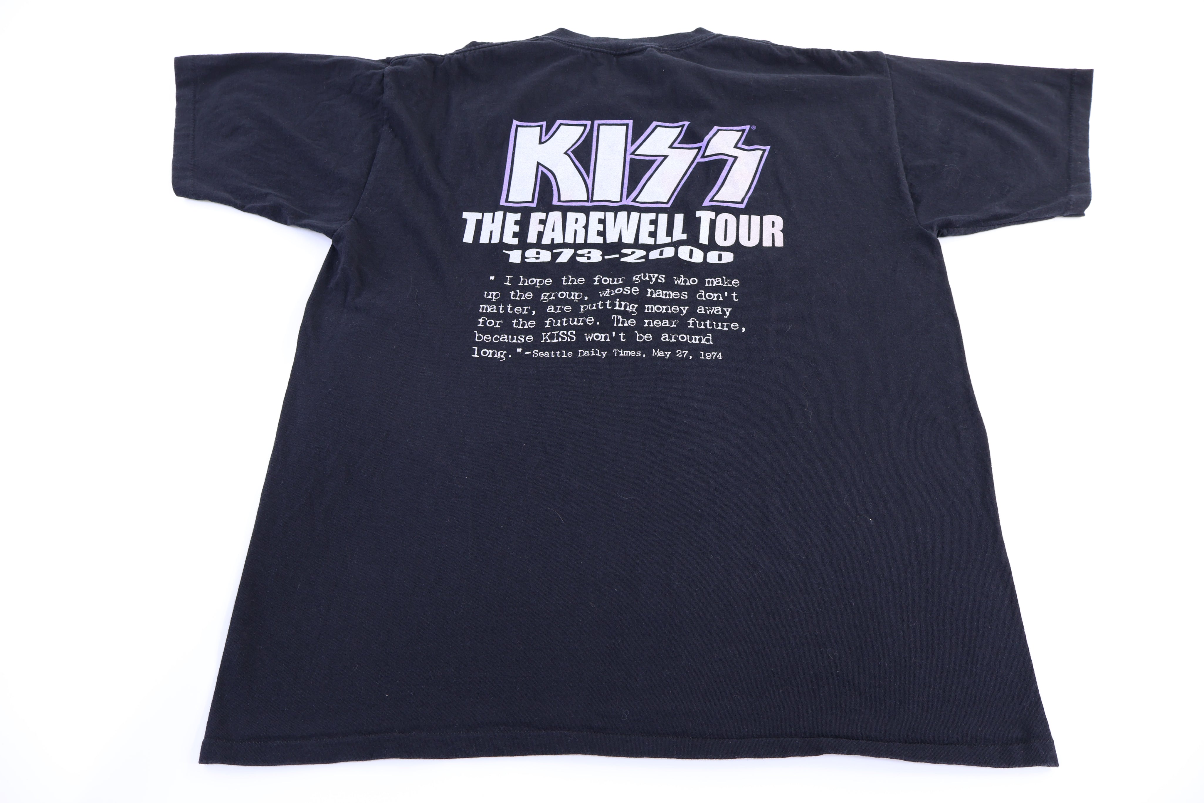 2000 KISS The Farewell Tour T-shirt