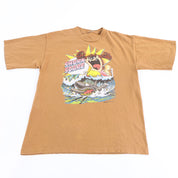 1991 Tasmanian Devil Shark Scare Graphic T-shirt