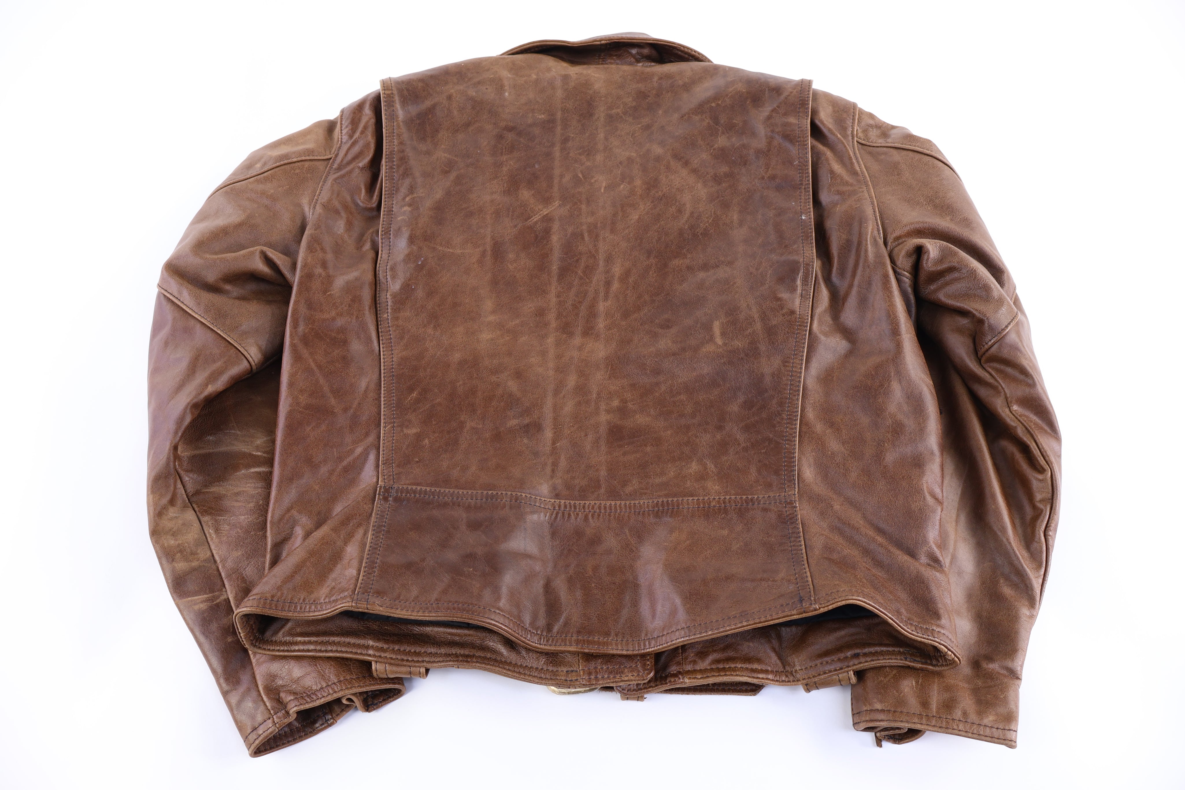 Women's Harley Davidson Motorcycles Brown Leather Jacket