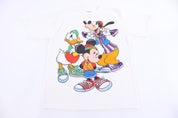90's Mickey And Friends Graphic T-shirt