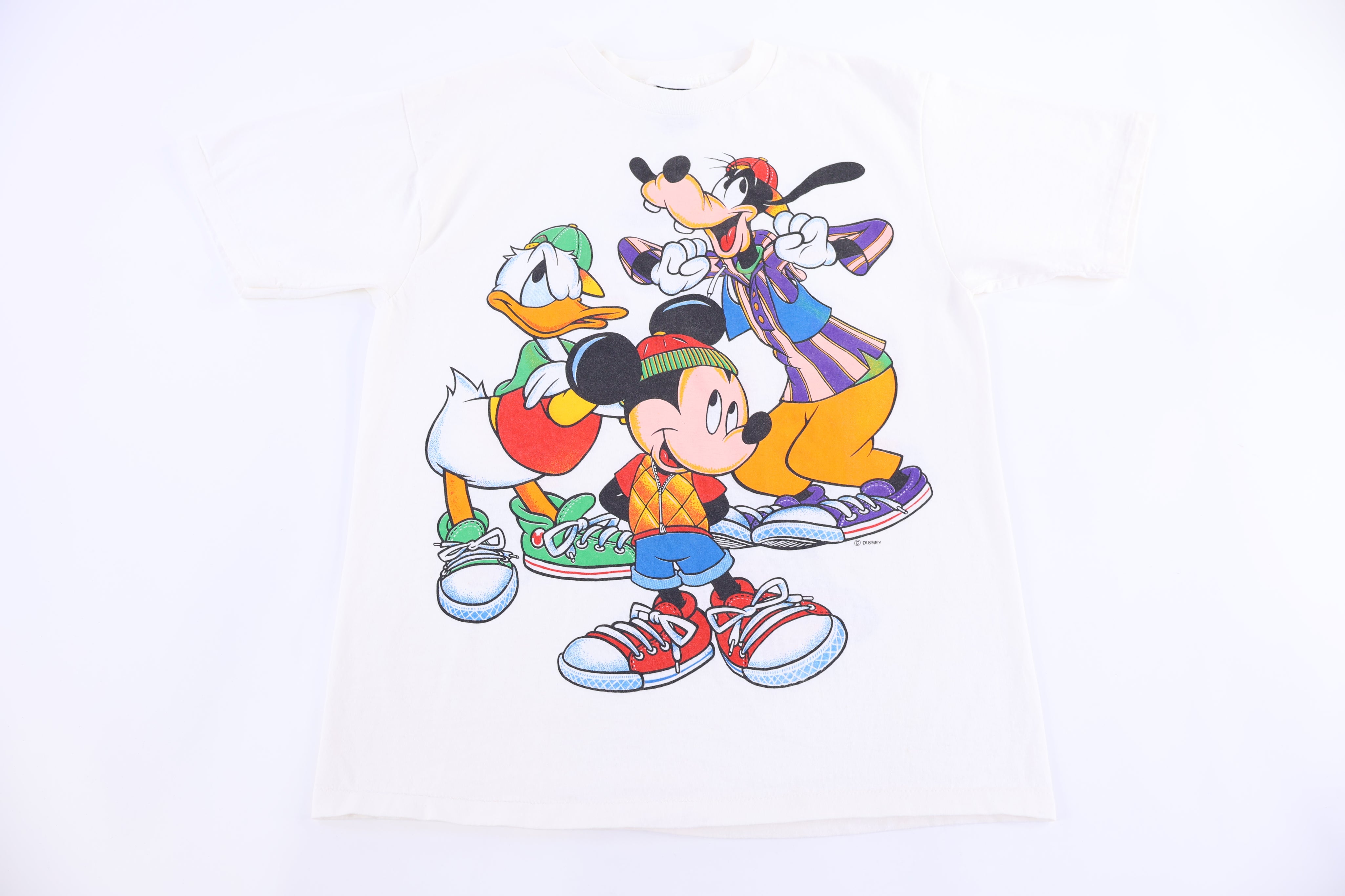 90's Mickey And Friends Graphic T-shirt