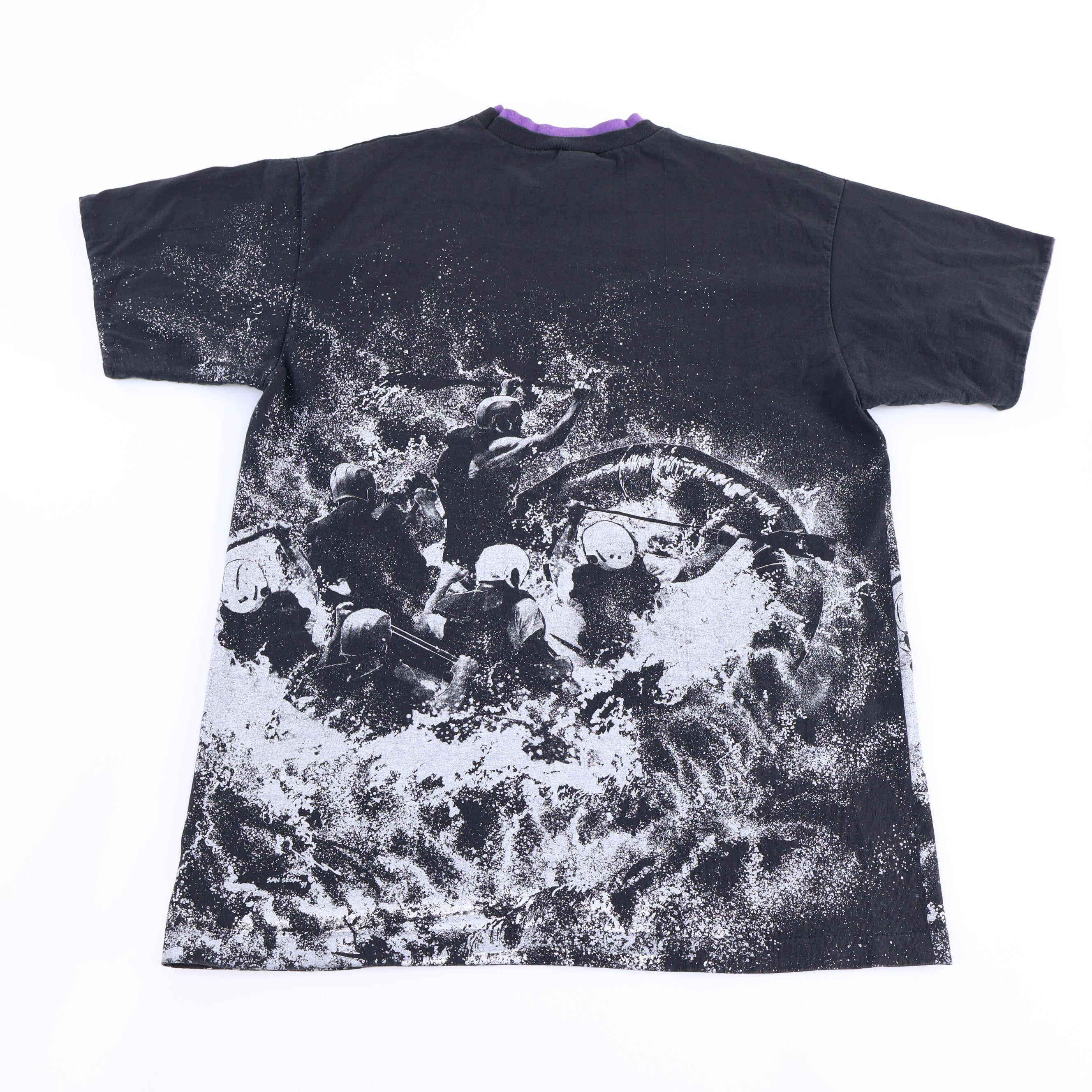 90's Nantahala River Fast River Rafting Graphic T-shirt