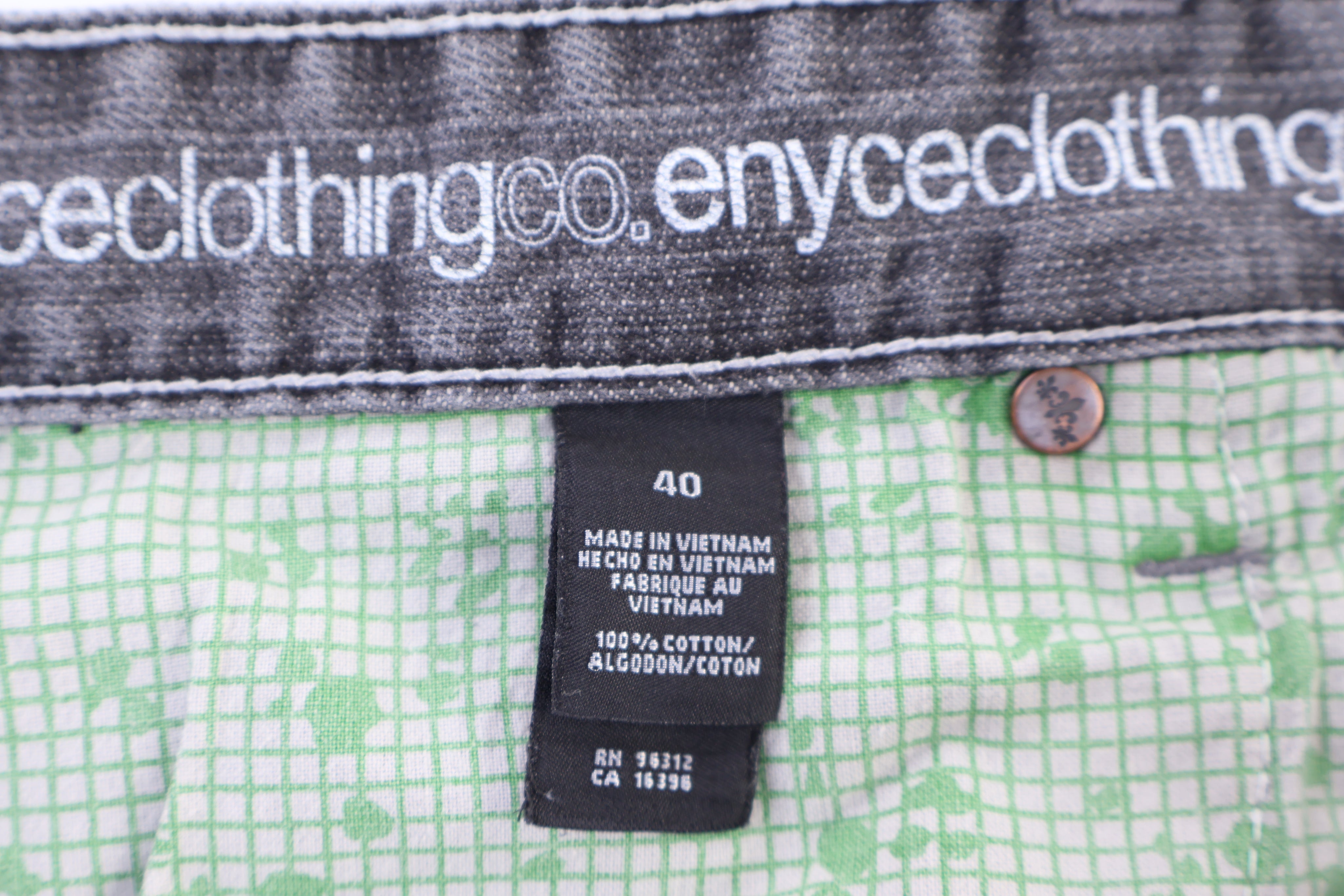 Enyce Clothing Dark Wash Shorts