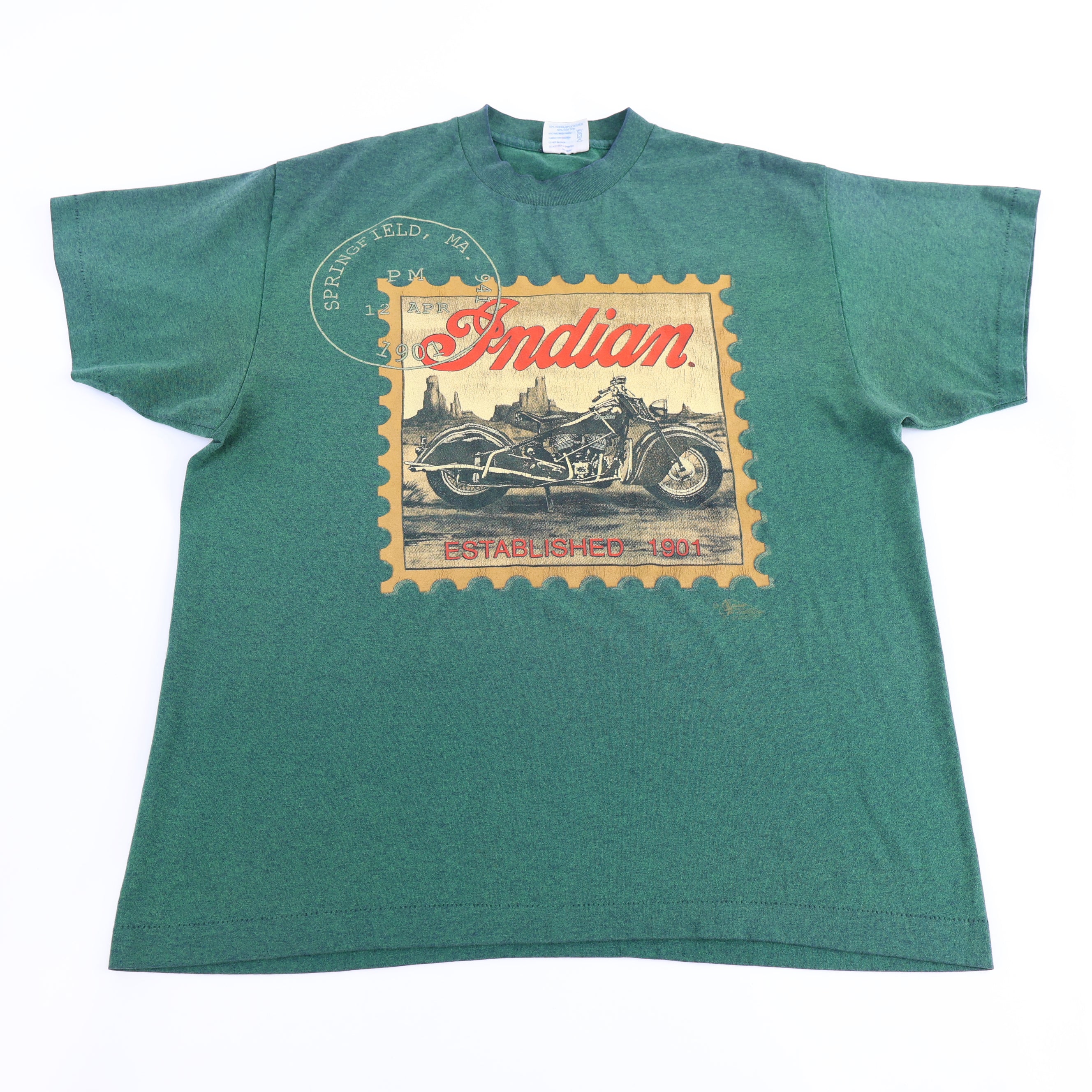90's Indiana Motorcycles Graphic T-shirt