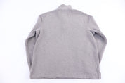 Polo by Ralph Lauren Embroidered Logo Grey Quarter Zip Sweater
