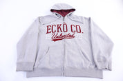 Ecko Unltd Grey Full Zip Hoodie