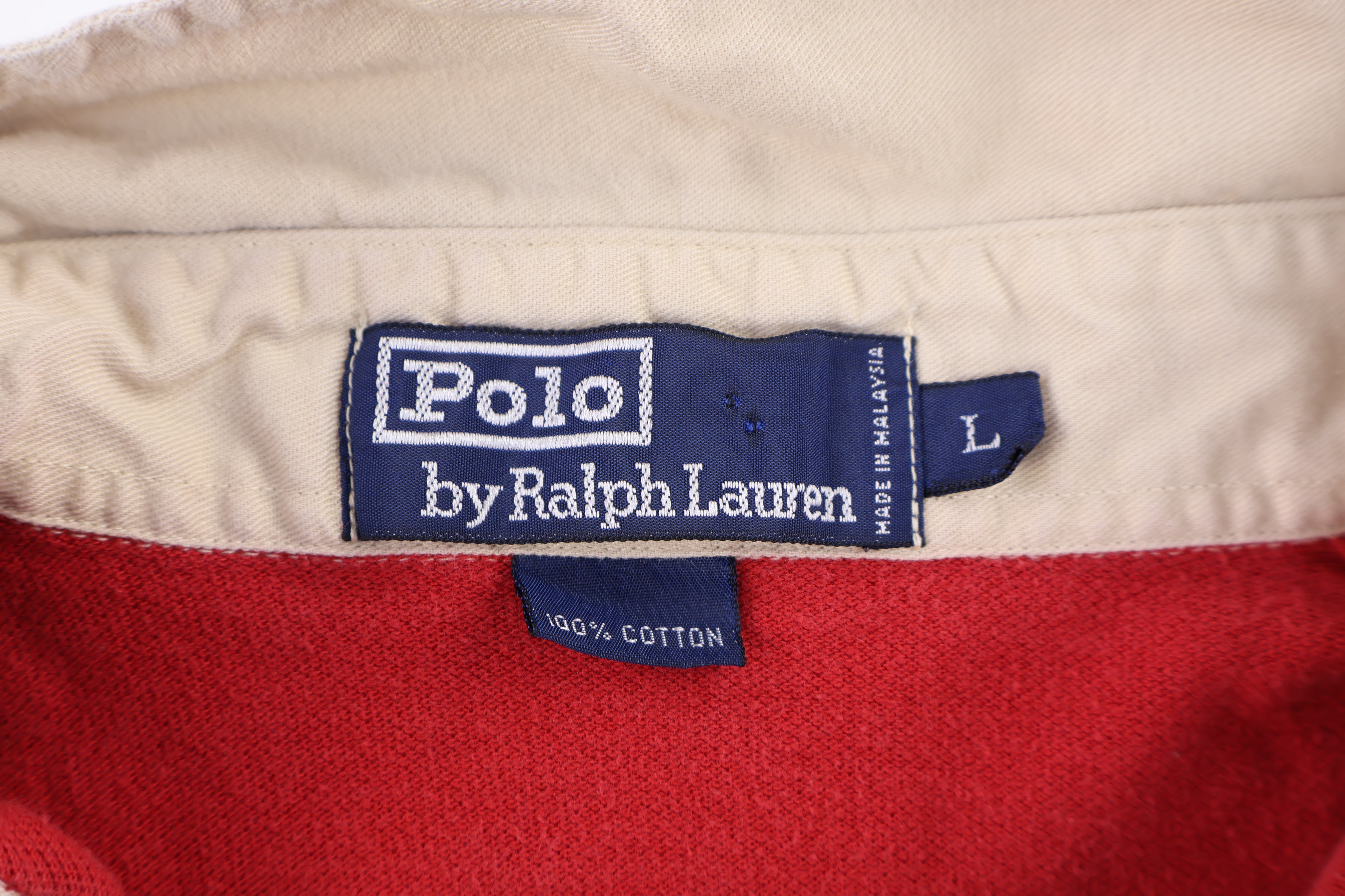 Polo by Ralph Lauren Embroidered Logo Multicolor Button Up