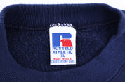 90's Russell Athletic Blue Blank Sweatshirt