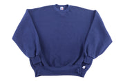 90's Russell Athletic Blue Blank Sweatshirt