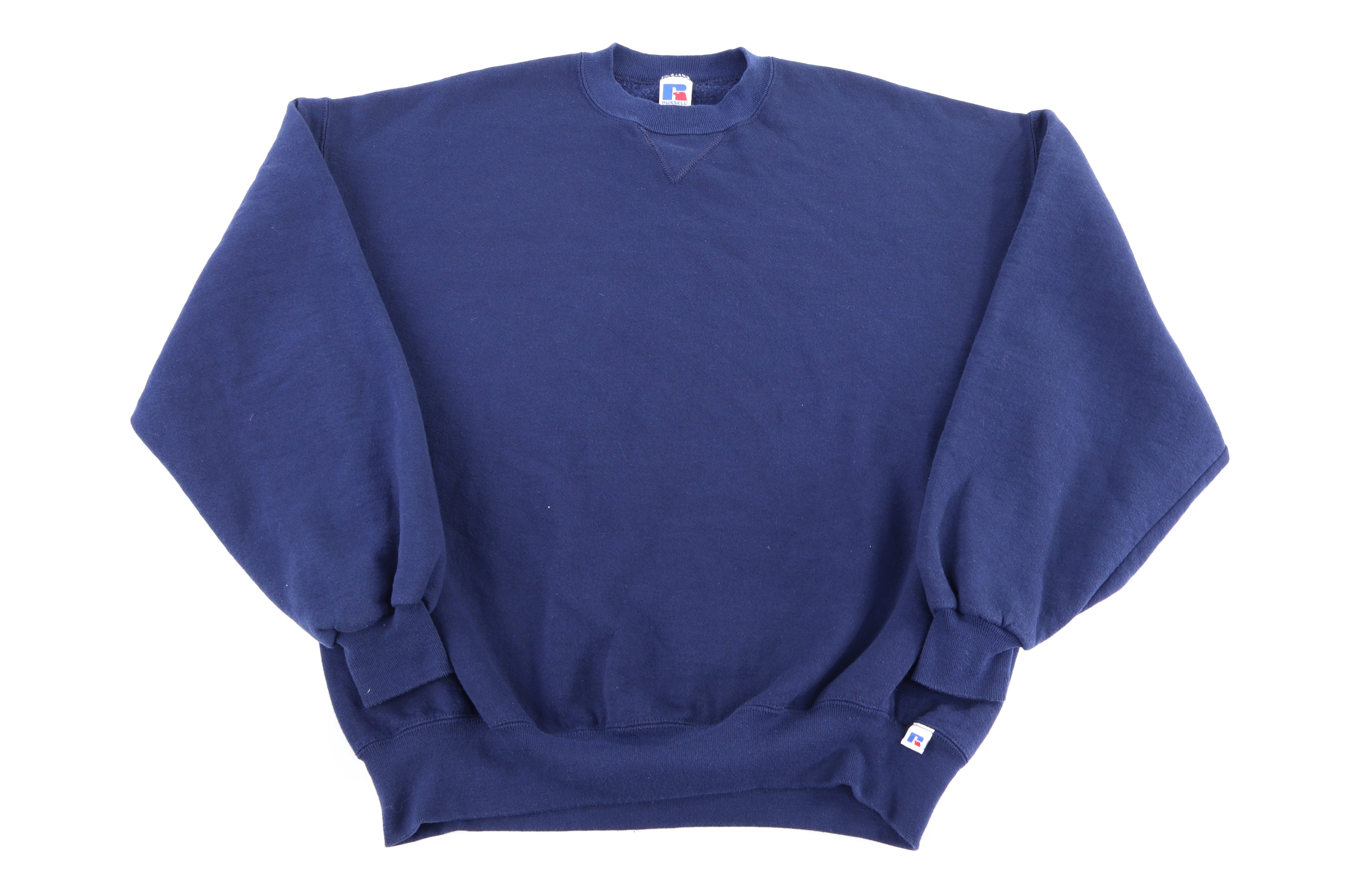 90's Russell Athletic Blue Blank Sweatshirt