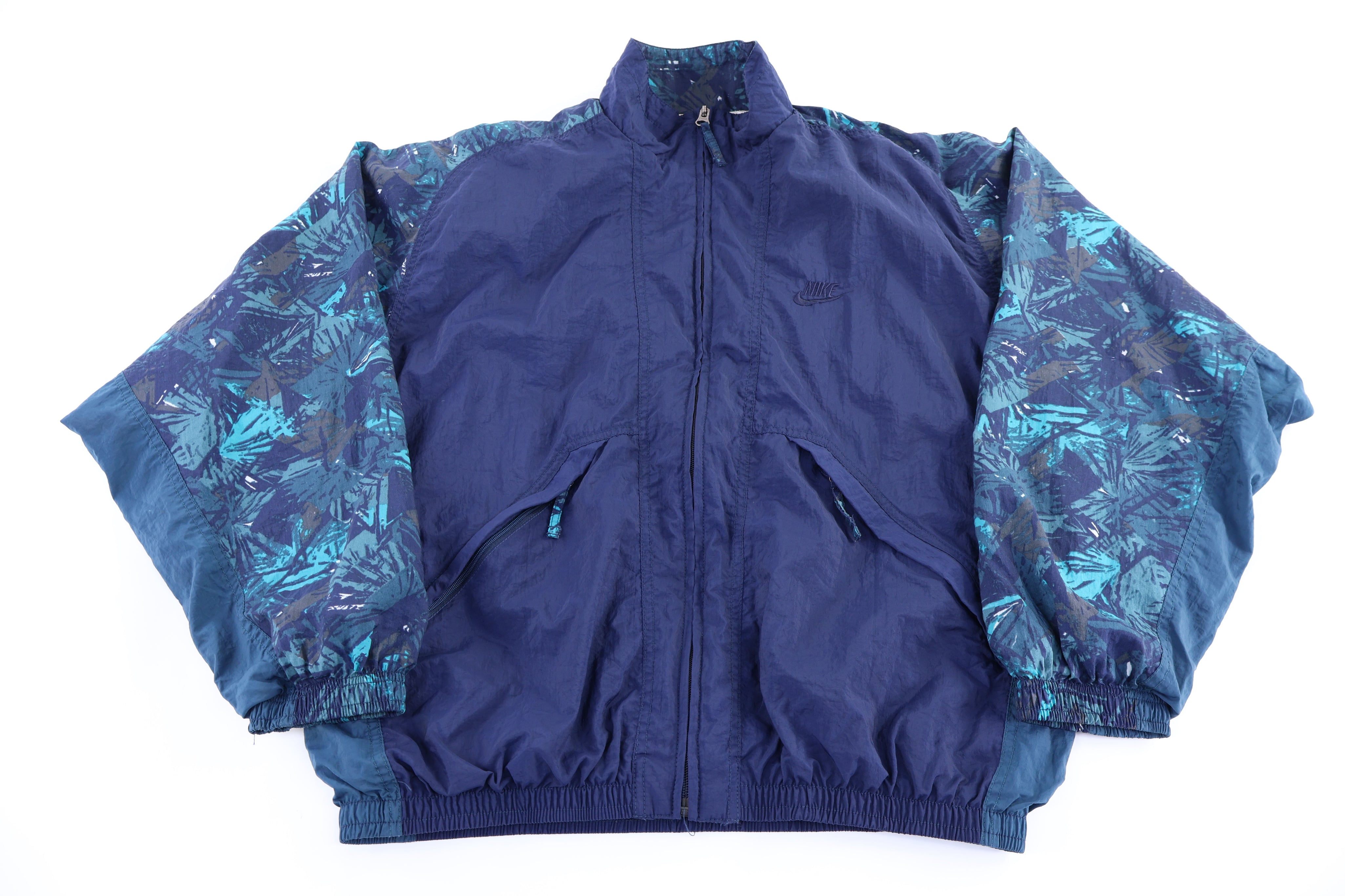 Women's 90's Nike Embroidered Logo Full Zip Windbreaker