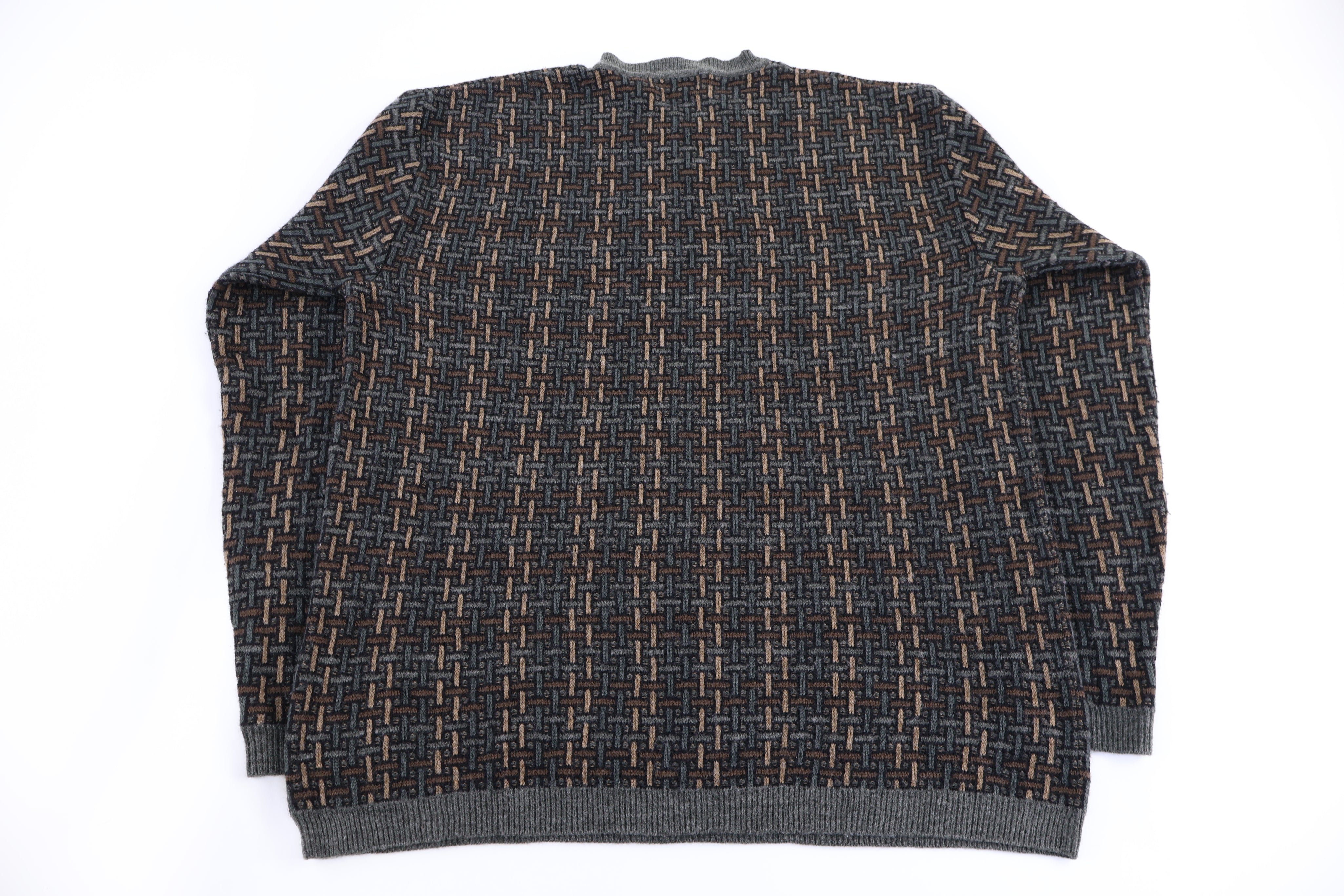 Crazy Horse Multipattern Knit Sweater