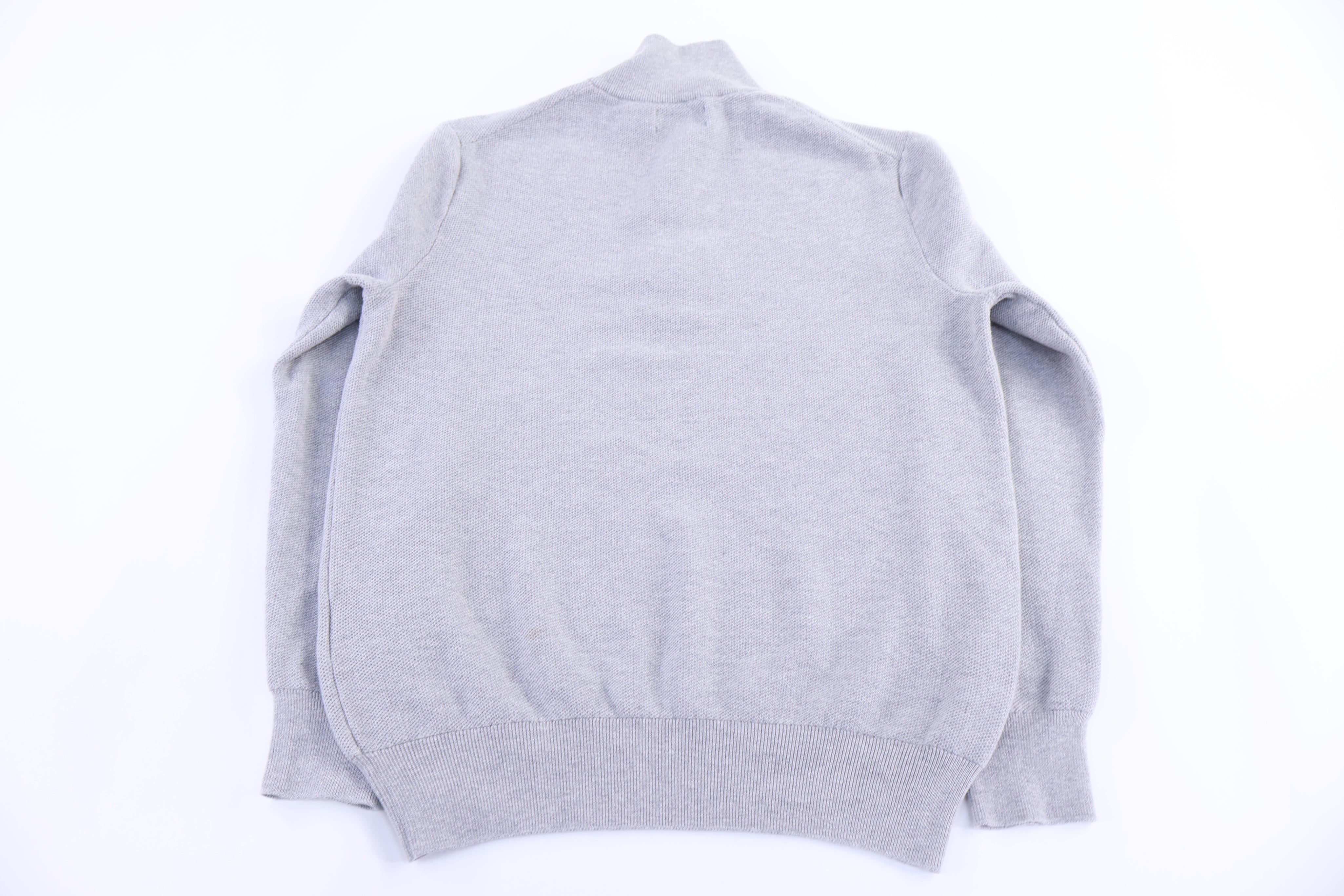 Polo Ralph Lauren Embroidered Logo Grey Sweater