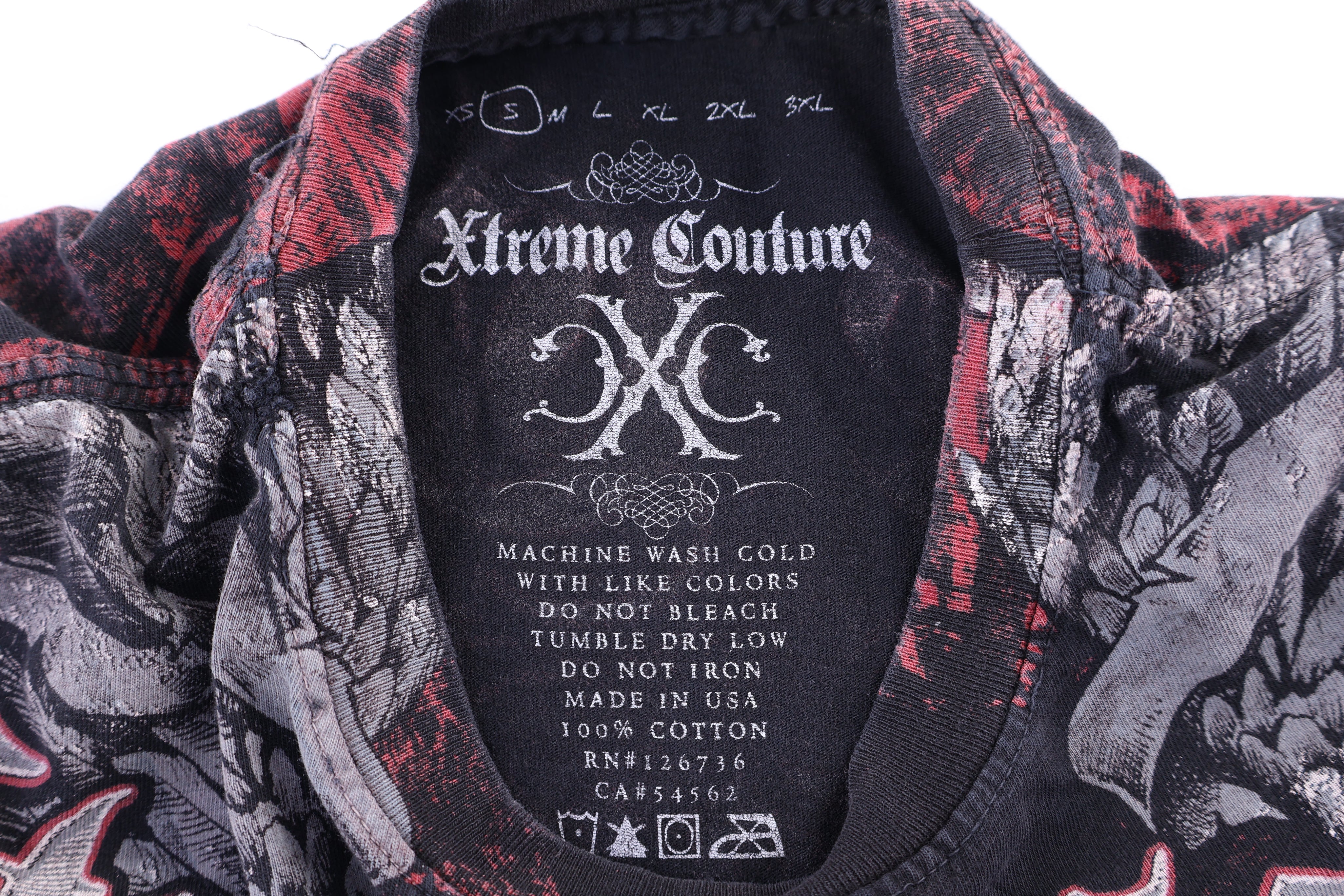 Xtreme Couture Grunge Graphic T-shirt