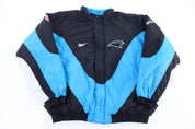 90's Reebok Carolina Panthers Football Full Zip Jacket