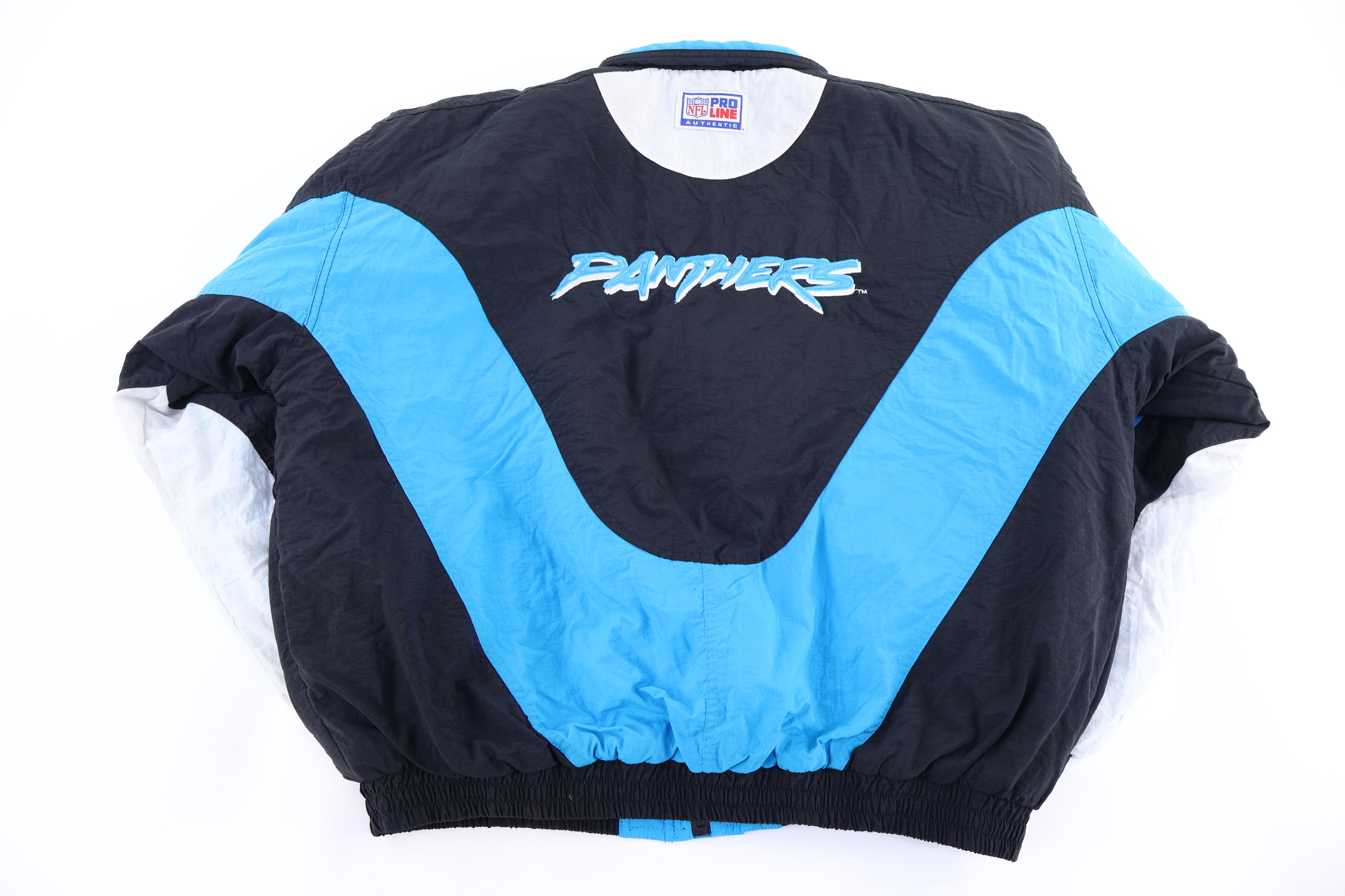 90's Reebok Carolina Panthers Football Full Zip Jacket